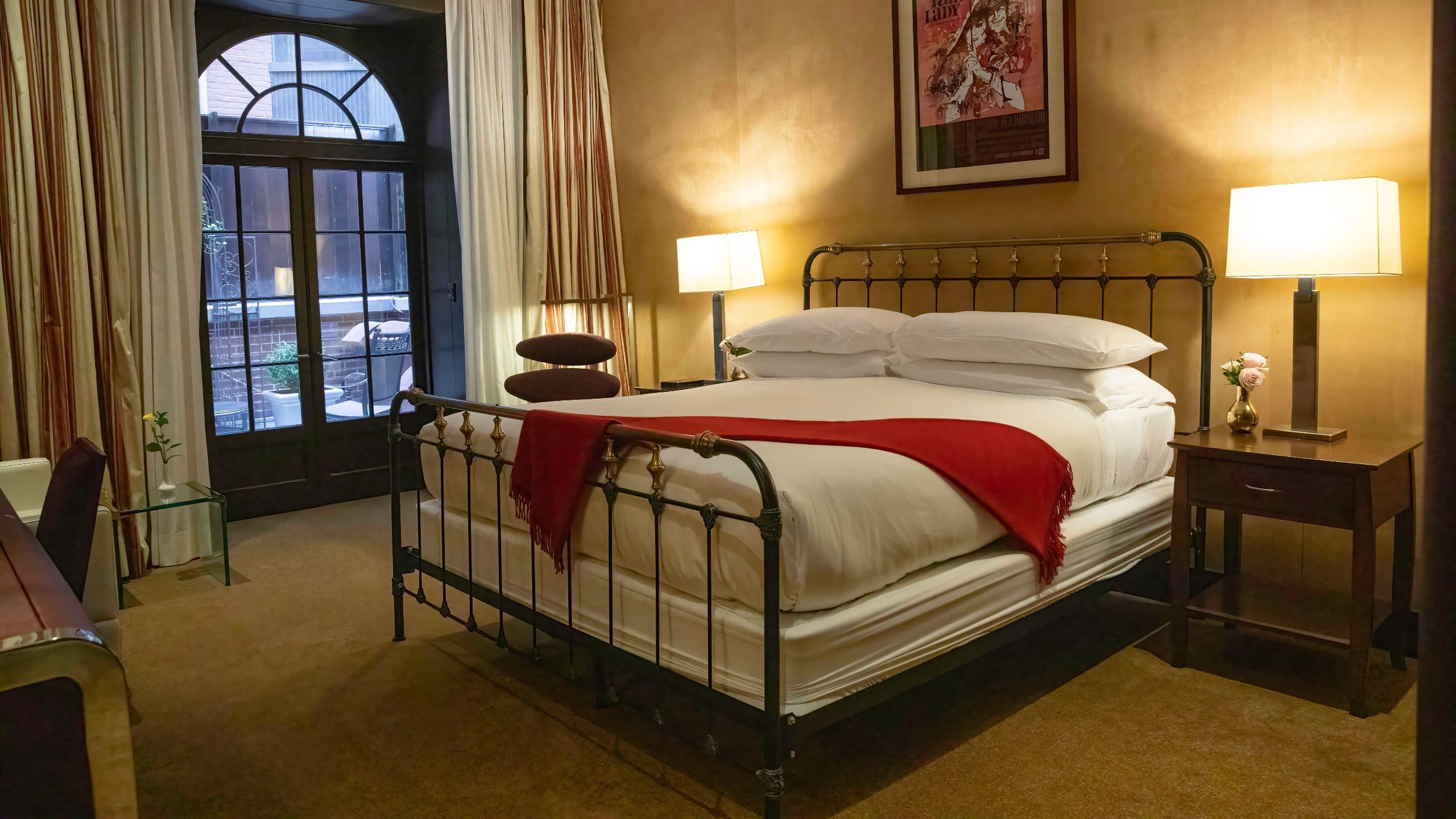 The Chatwal Ruby Suite Bedroom