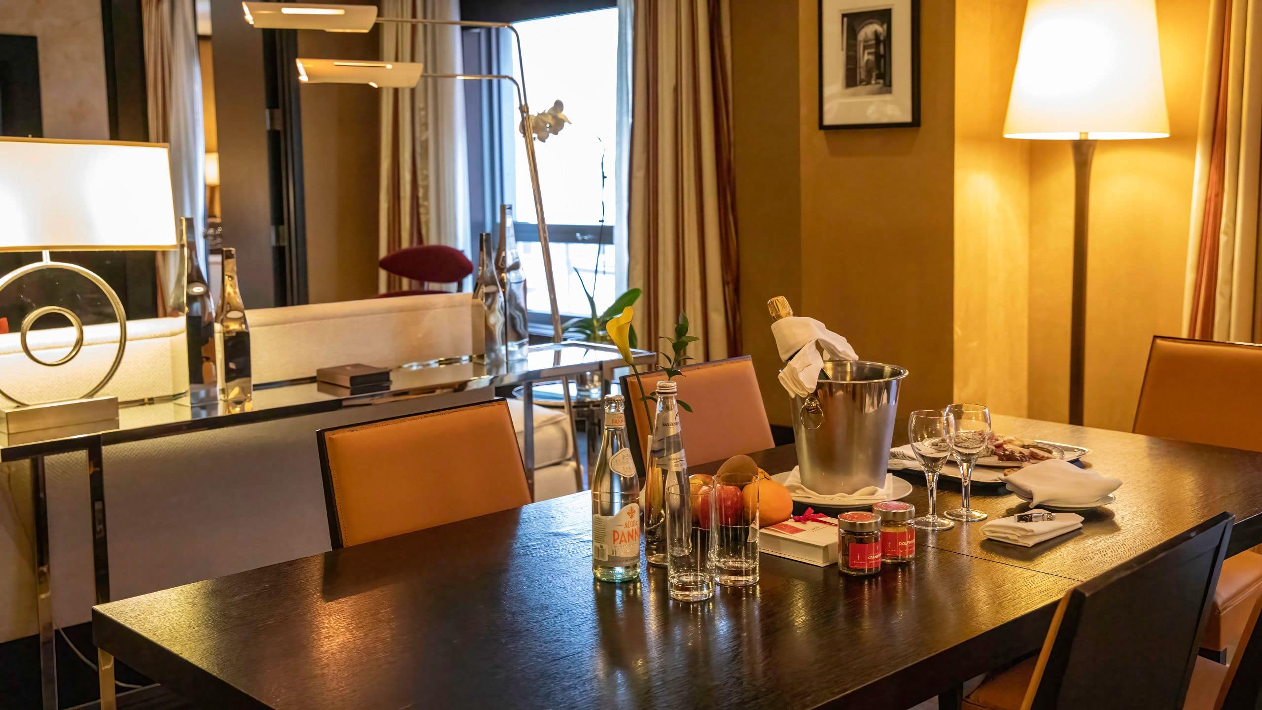 The Chatwal Director Penthouse Suite Dining Table