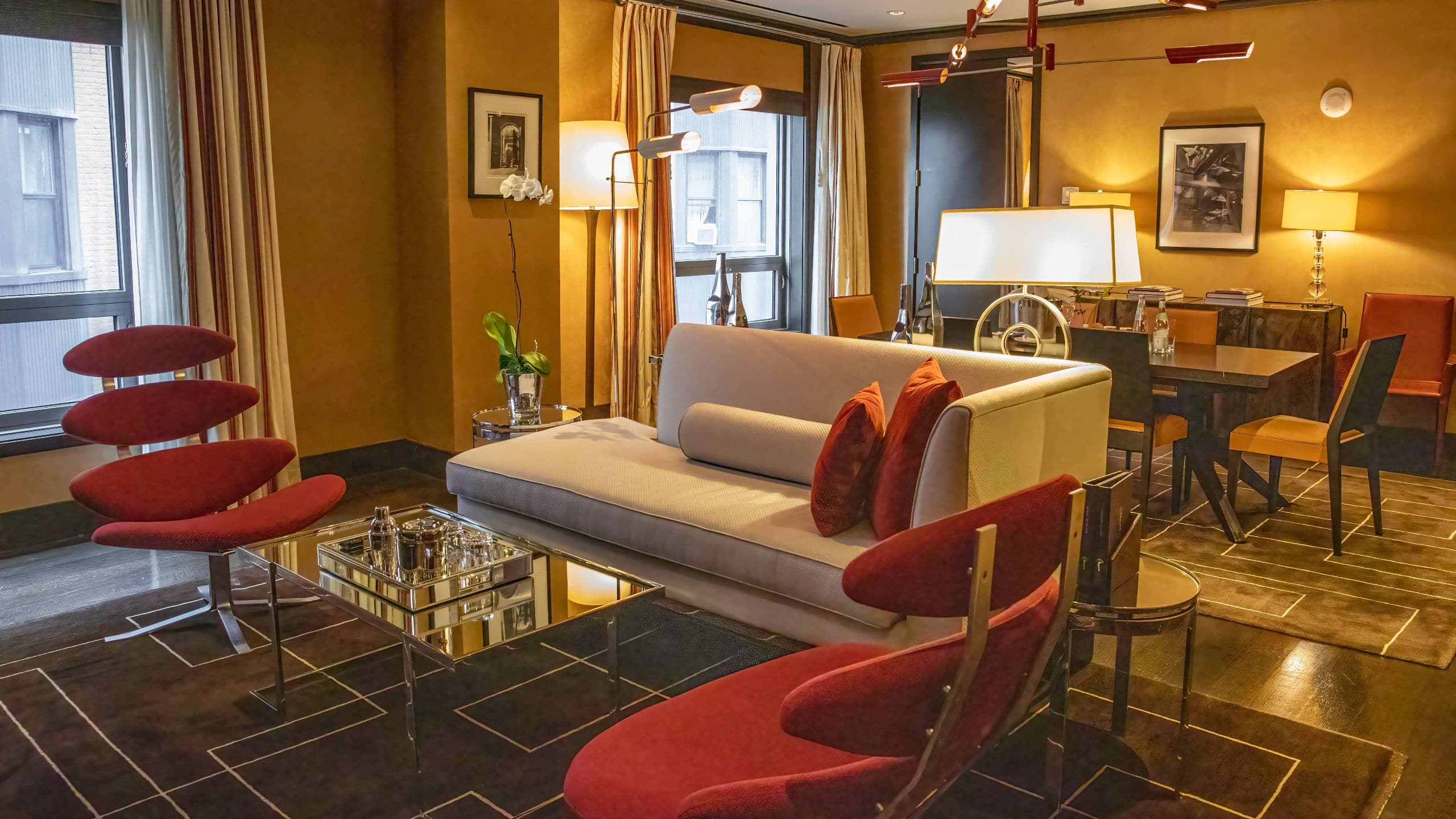 The Chatwal Director Penthouse Suite Living Room