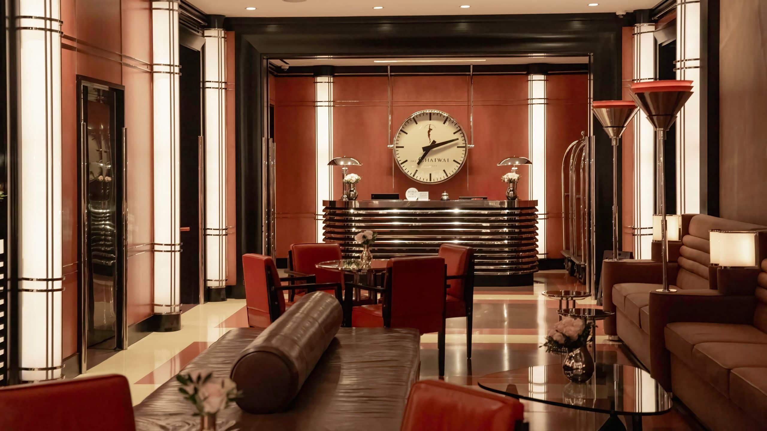 The Chatwal Lobby Front Desk View