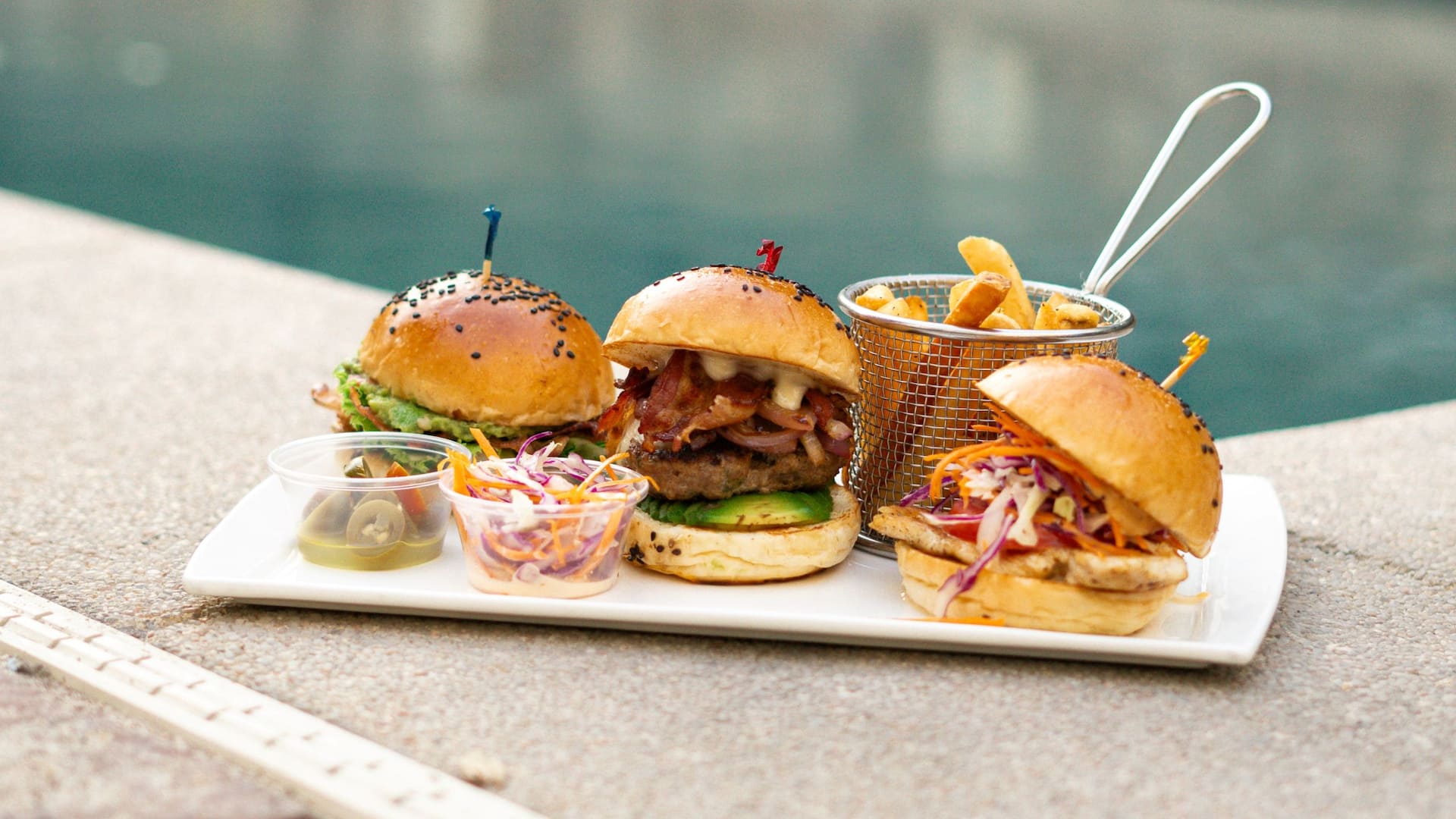 Hyatt Place Los Cabos Pool Snack Burger