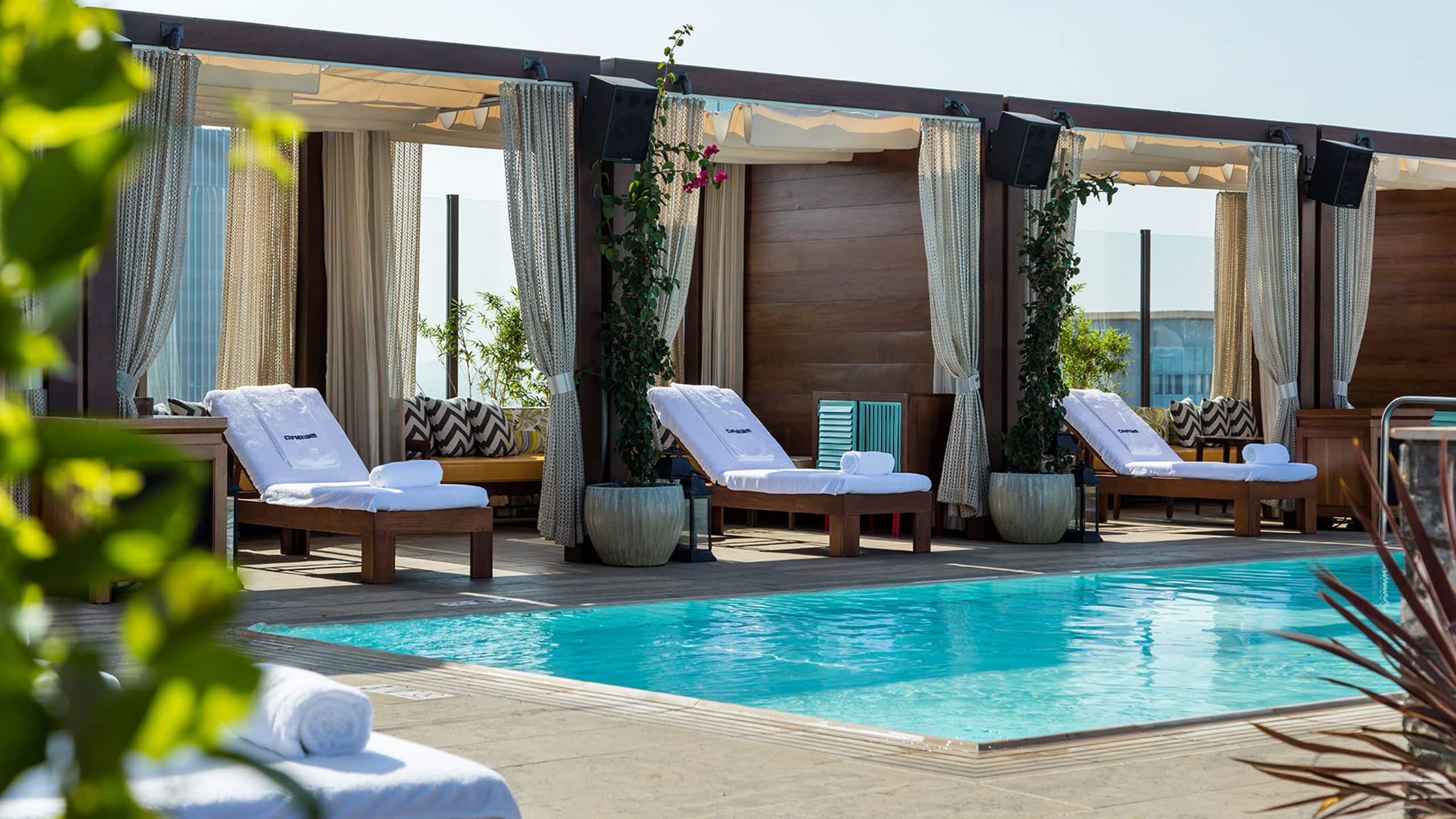 Dream Hollywood Pool Chaises