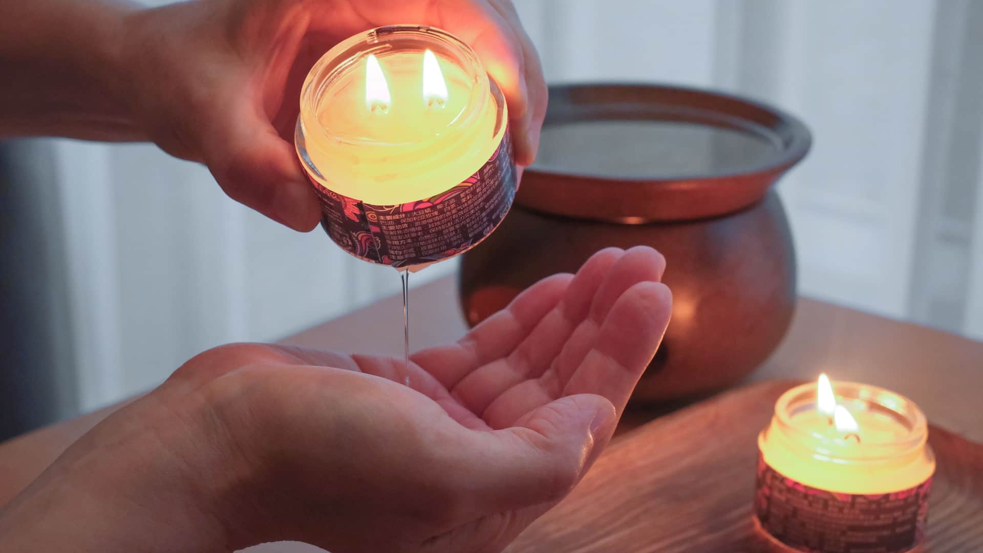 Grand Hyatt Guangzhou Spa Candle Wax