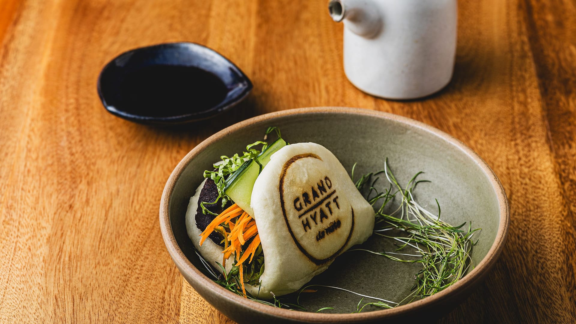 Grand Hyatt São Paulo Sushi Bar Vegetables Bao