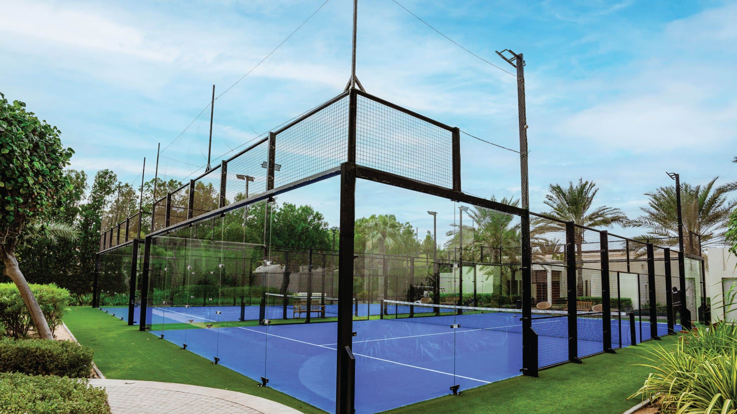 Park Hyatt Abu Dhabi Hotel and Villas Padel Court Overview