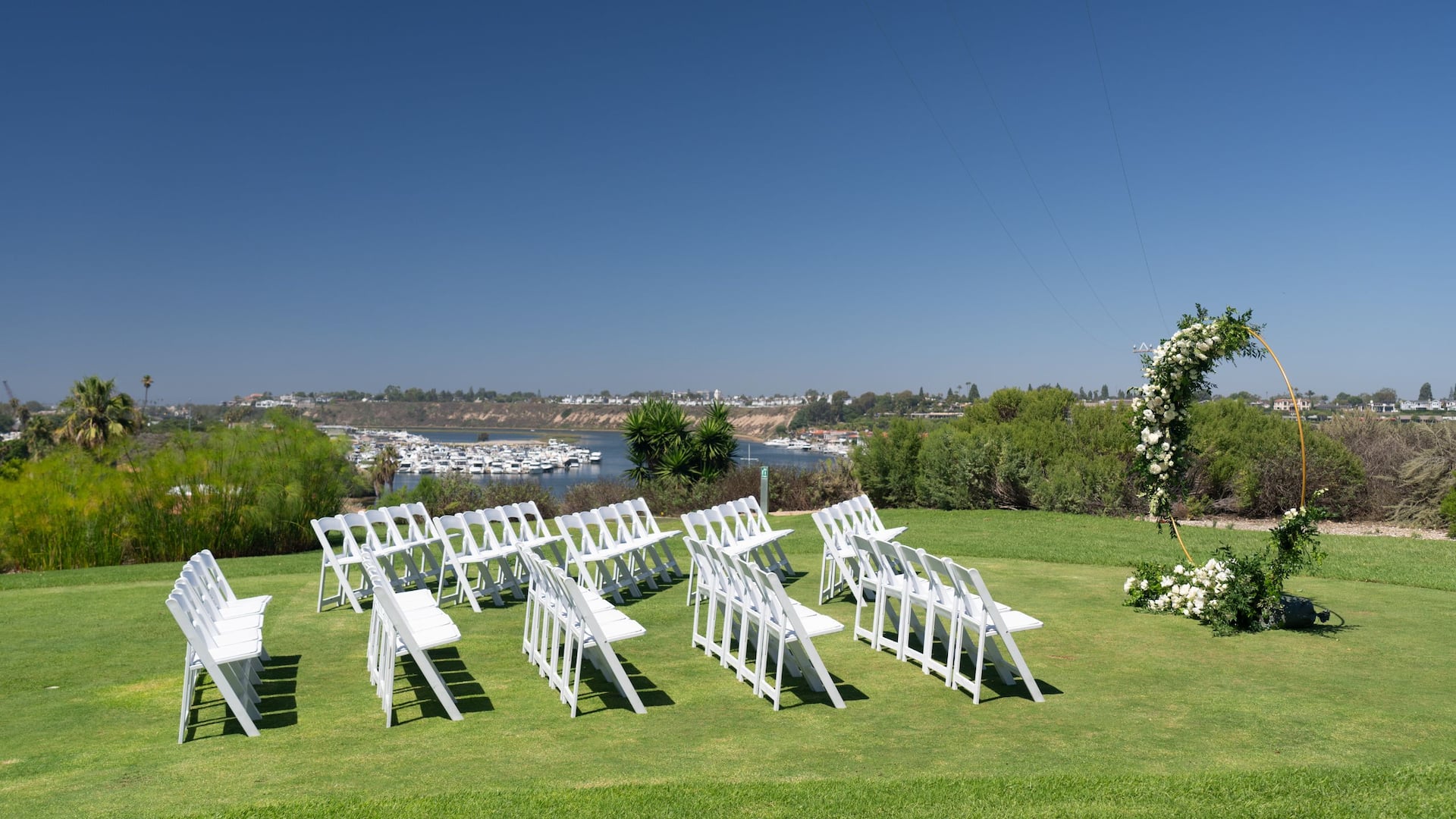 Hyatt Regency Newport Beach Golf Course Ceremony