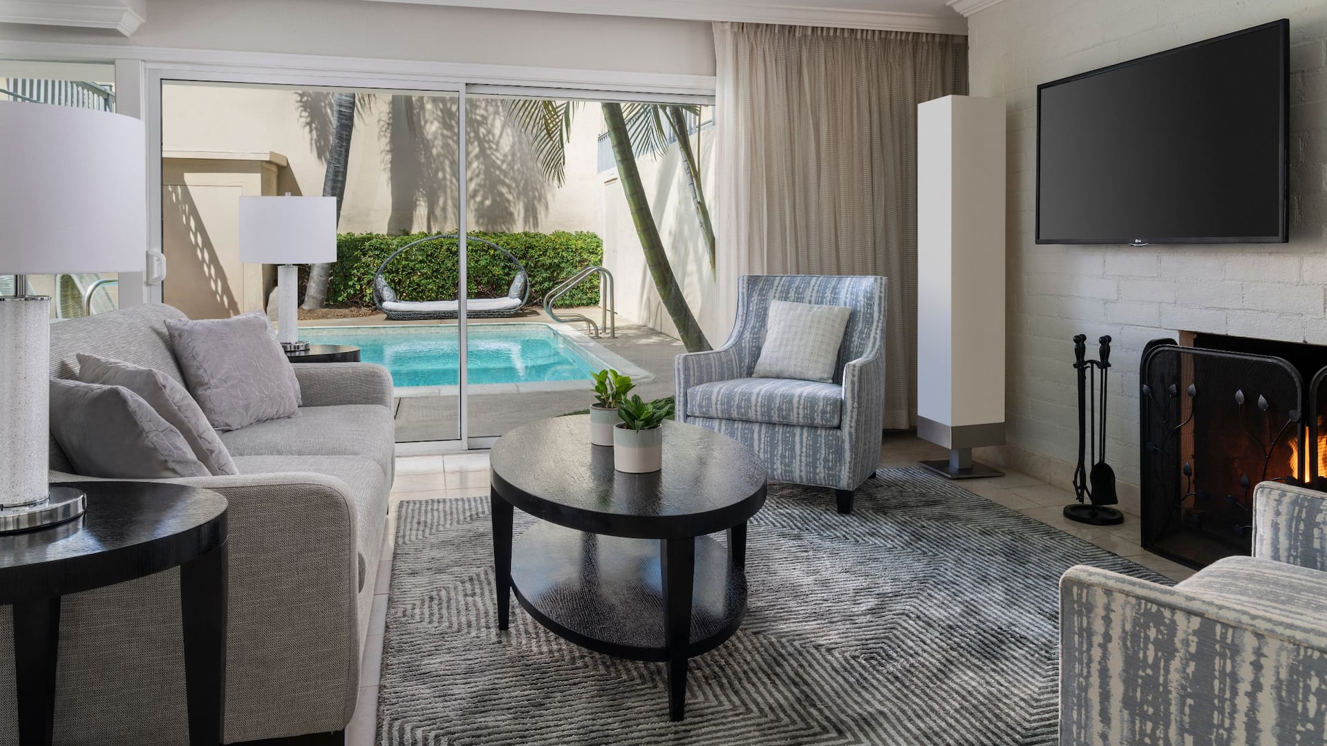 Hyatt Regency Newport Beach Villa Living Room