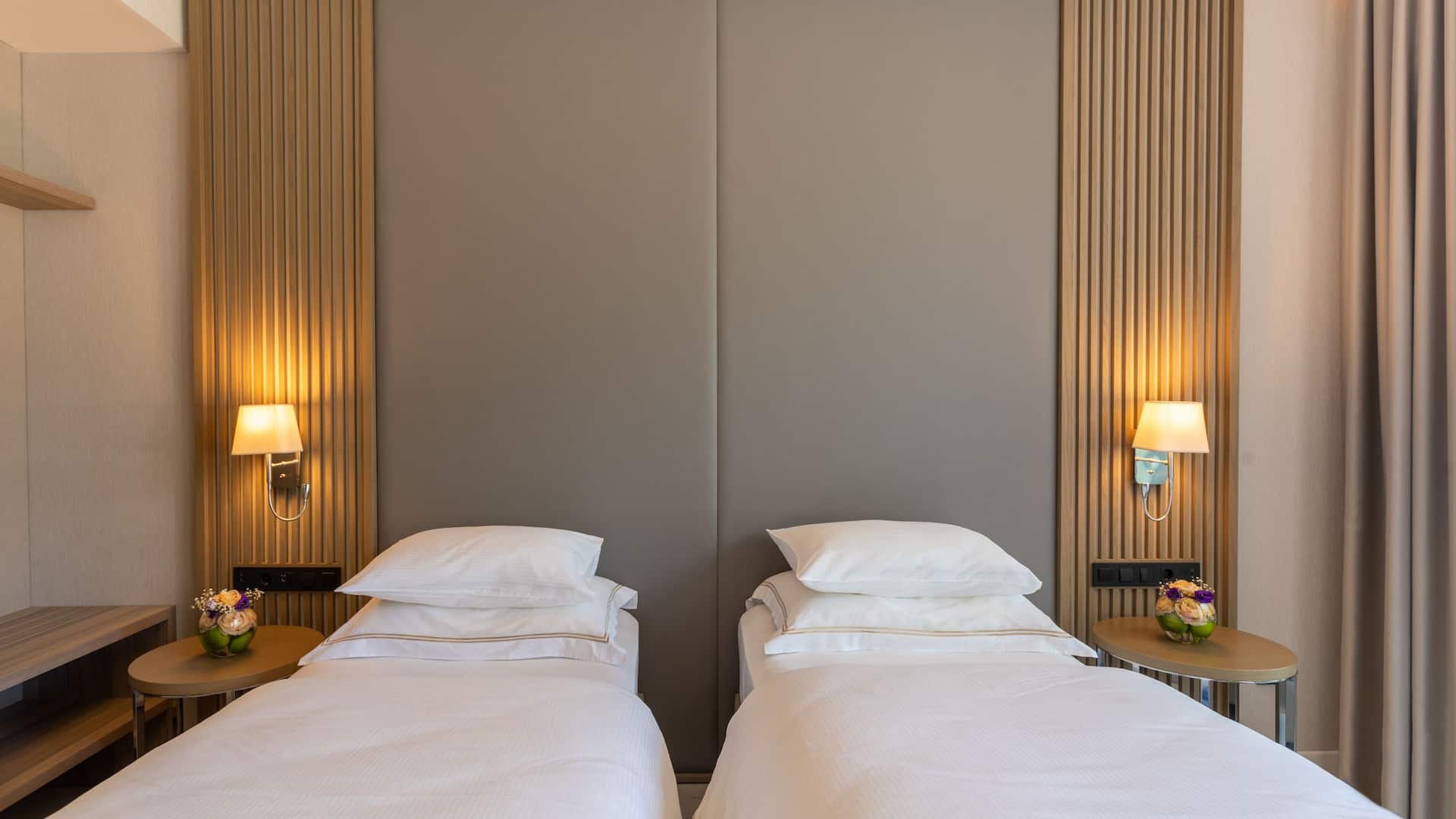 Hyatt Regency Kotor Bay Resort Two Twin Beds Detail