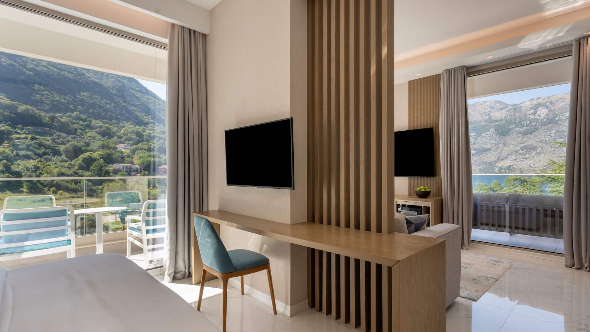 Hyatt Regency Kotor Bay Resort King Bed Sea View Hot Tub Terrace Deluxe Desk