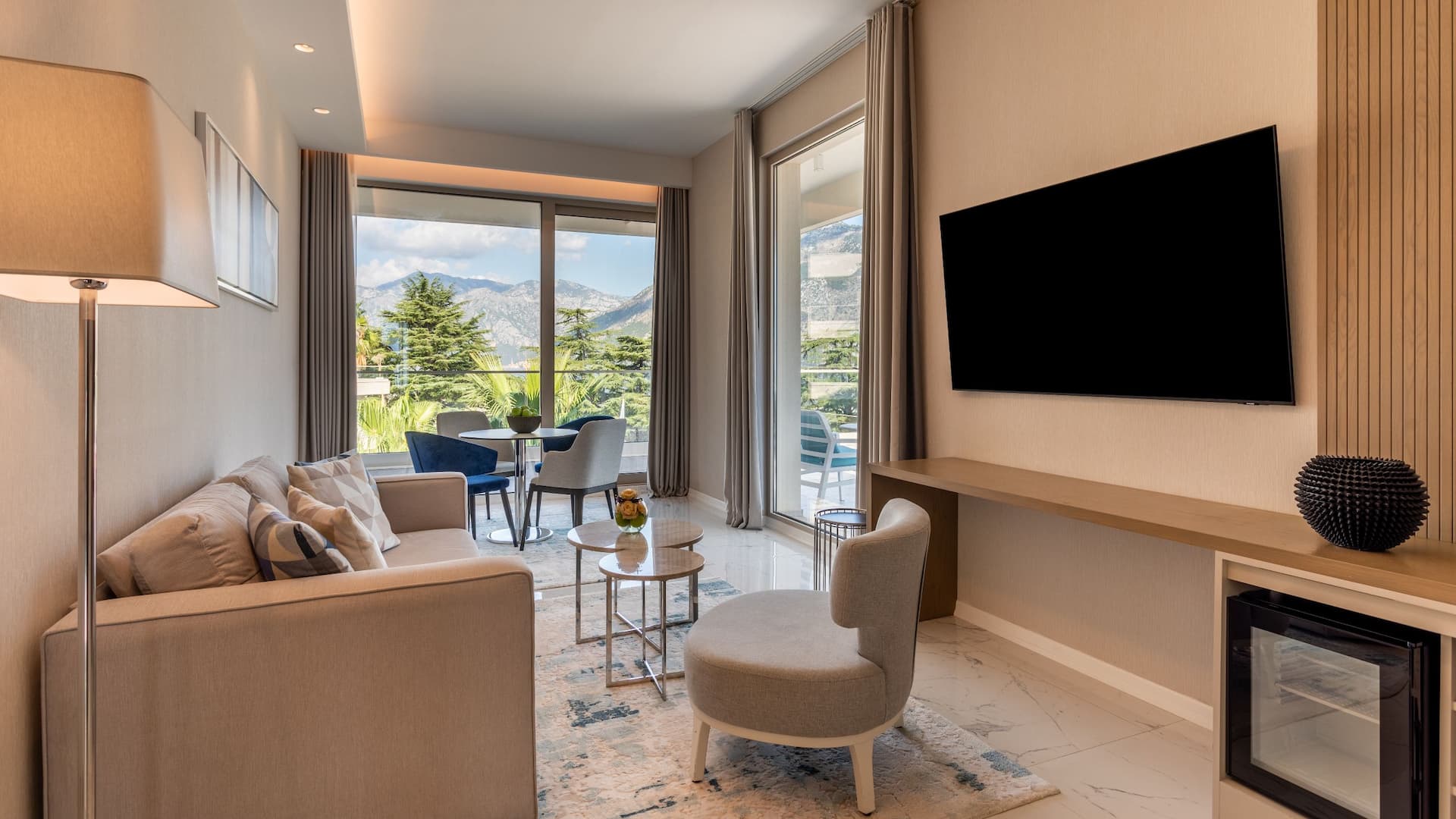 Hyatt Regency Kotor Bay Resort Regency Suite Seaview Hot Tub Living