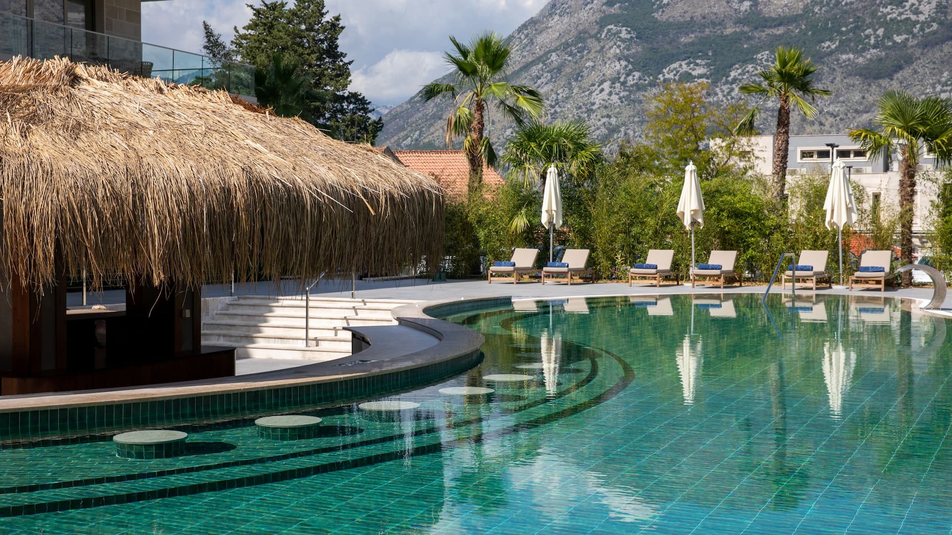 Hyatt Regency Kotor Bay Resort Bliss Pool Bar Small Pool
