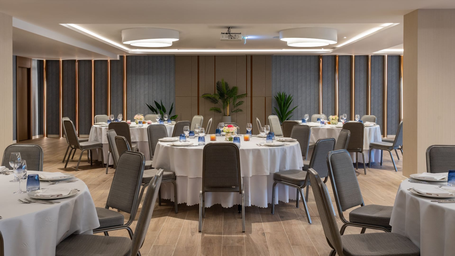 Hyatt Regency Kotor Bay Resort Conference Room Orjen Banquet Style Set Up Detail
