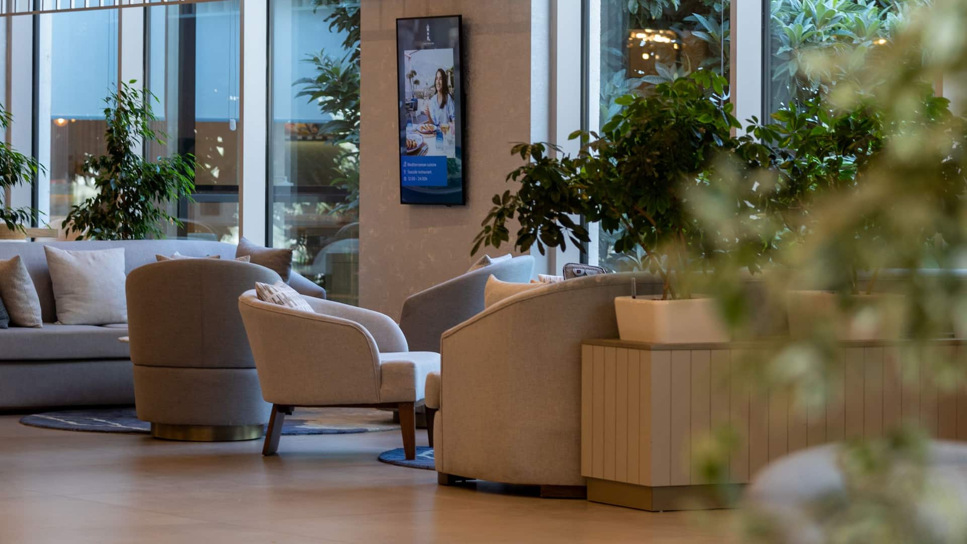 Hyatt Regency Kotor Bay Resort Front Desk Sitting Area