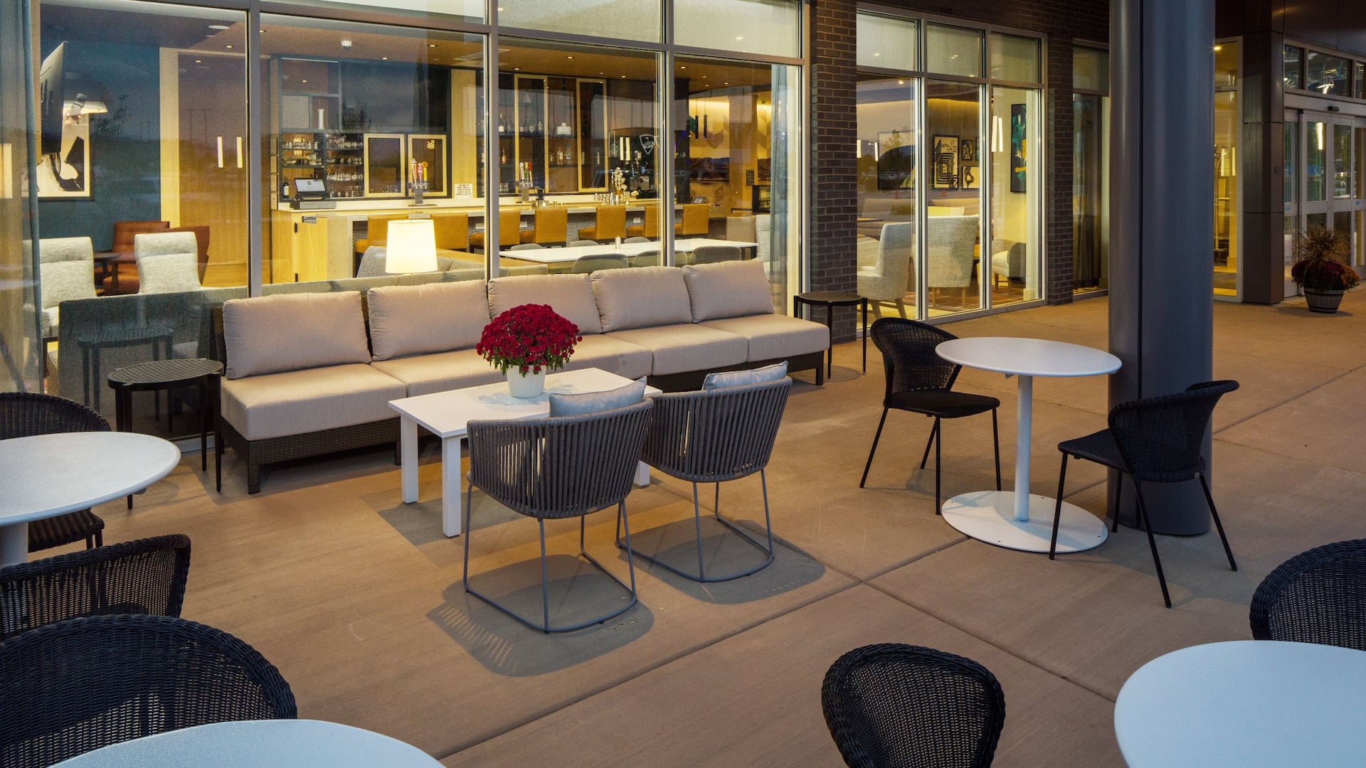 Hyatt Place Boise / Meridian Patio Evening