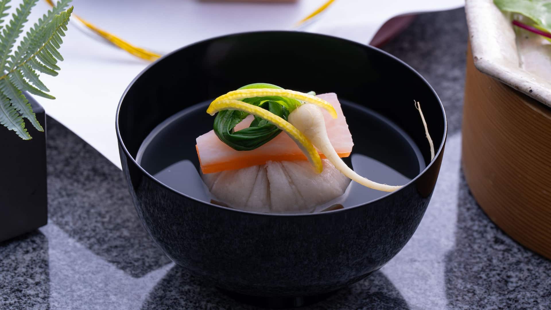 Hyatt Regency Kyoto Touzan New Year Dinner Soup