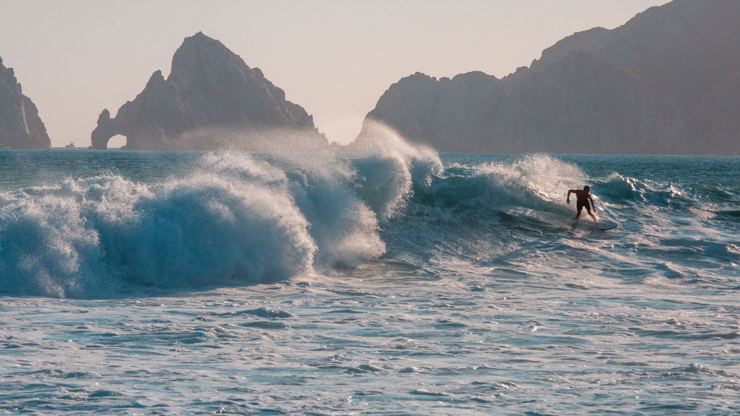 Park Hyatt Los Cabos at Cabo Del Sol Surfing In Front Of The Arch