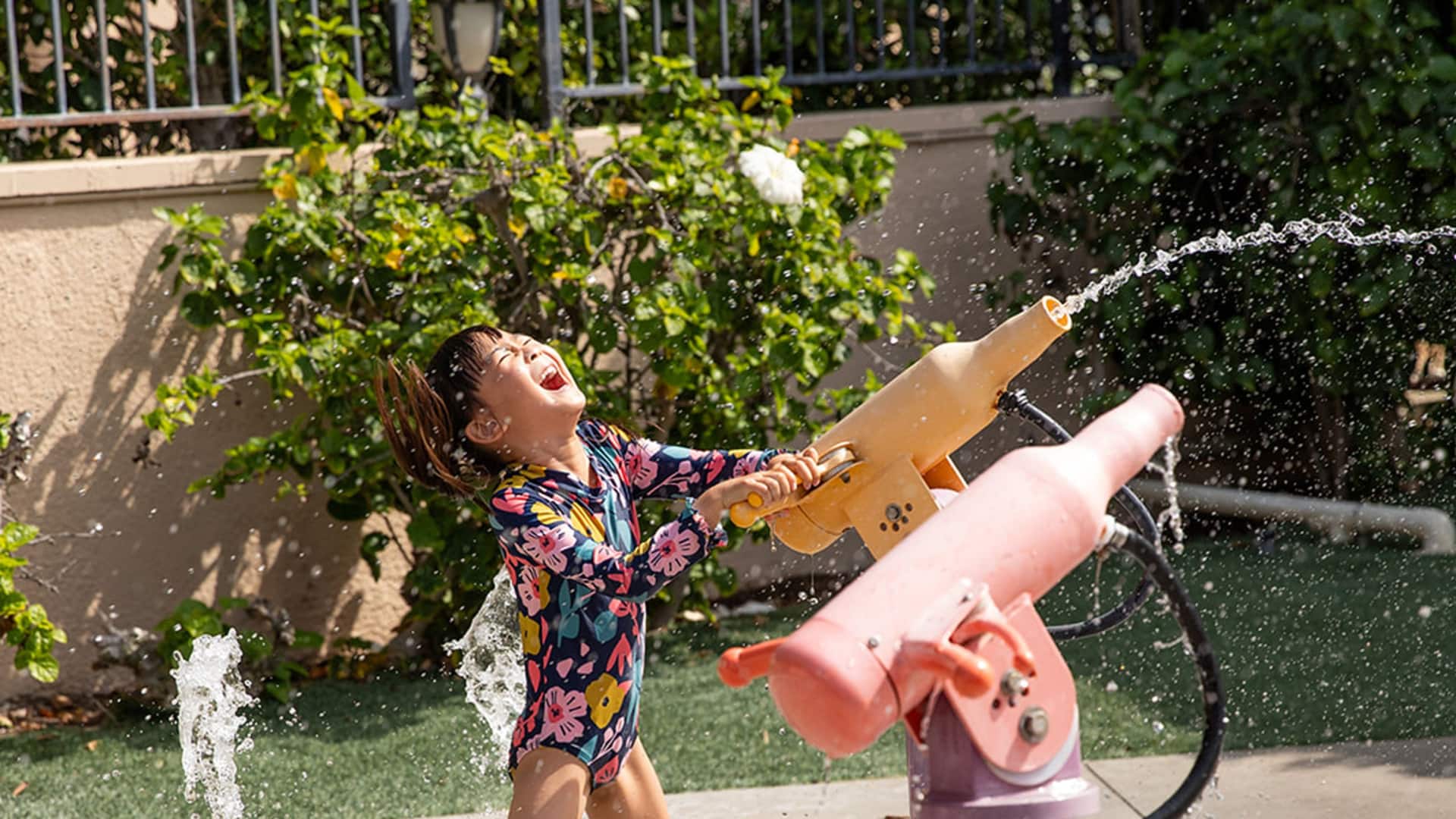 Hyatt Regency Newport Beach Oasis Splash Pads With Model
