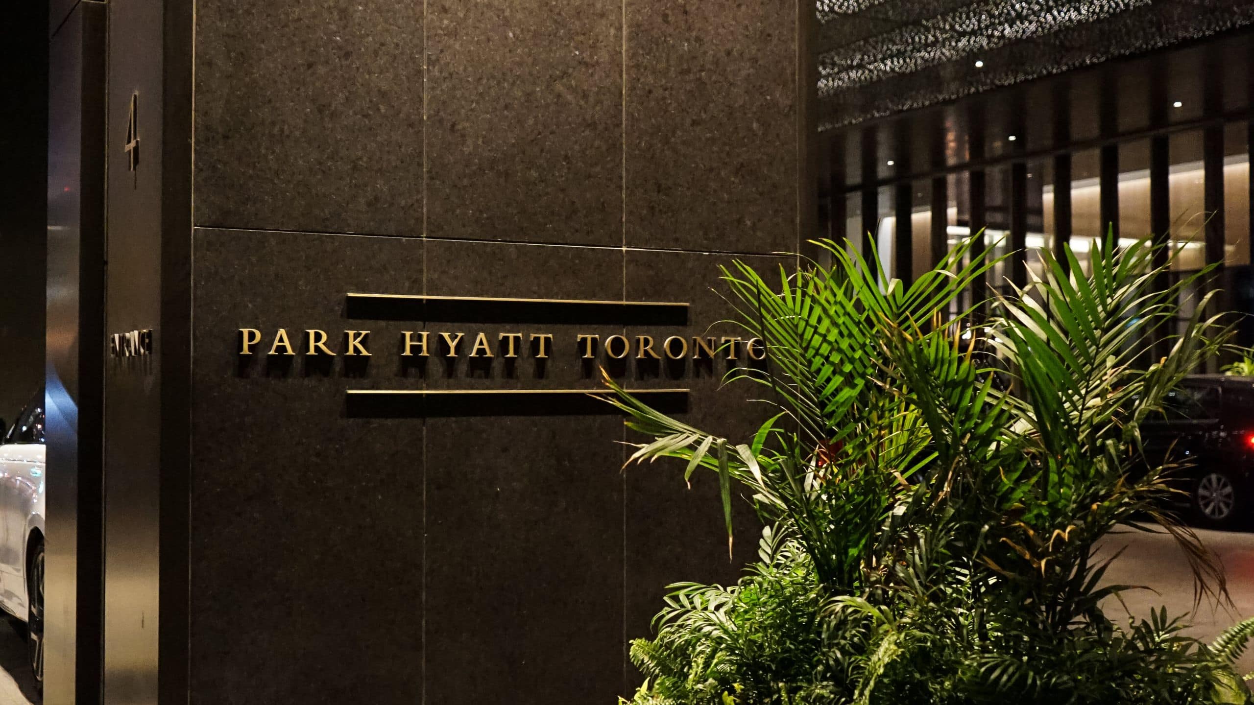 Park Hyatt Toronto Hotel Front Entrance View