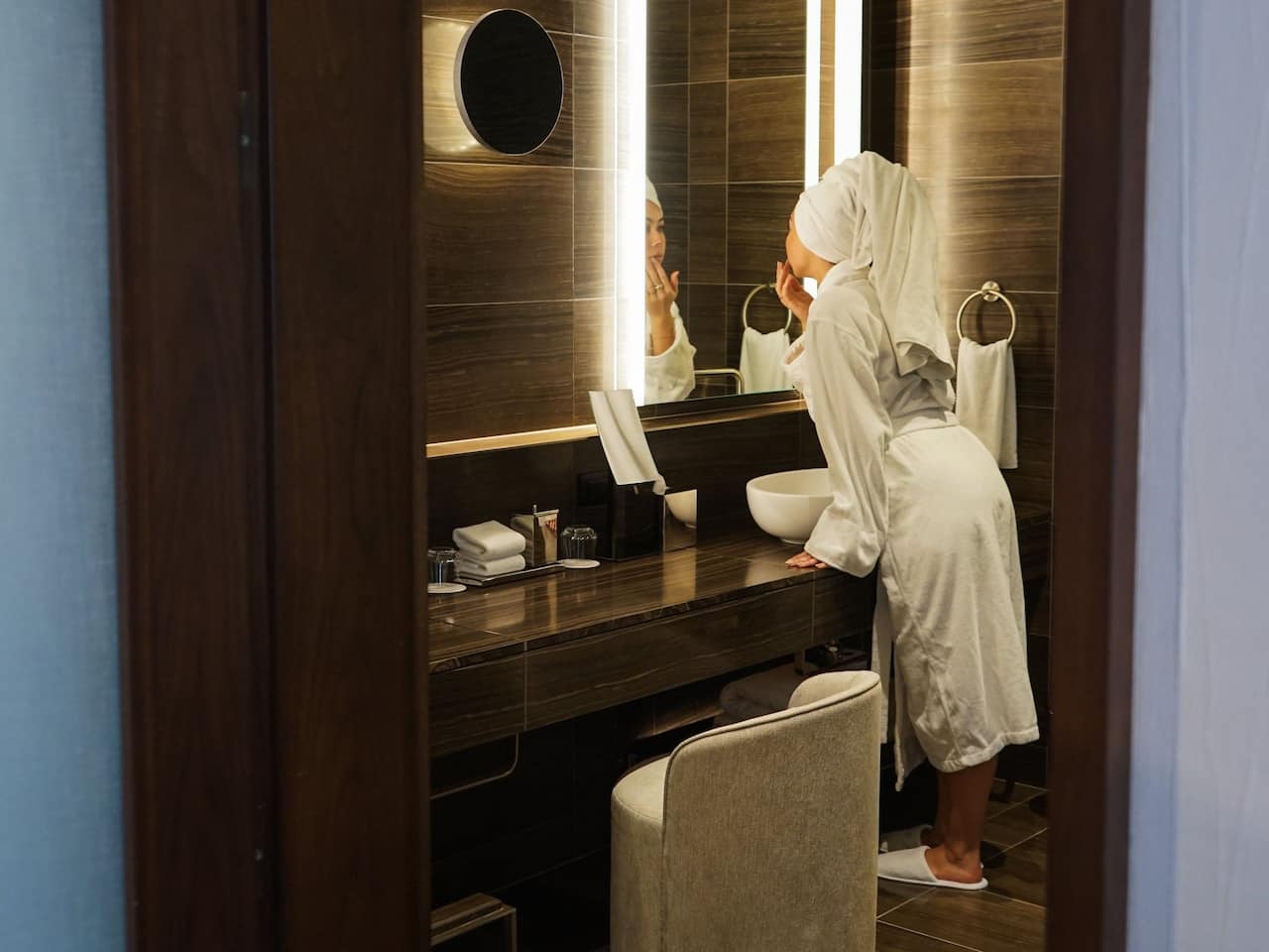 Guest In Presidential Suite Bathroo