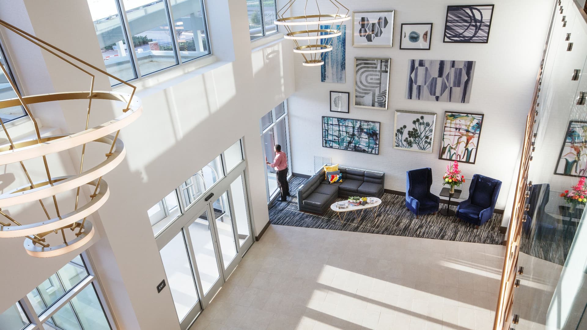 Hyatt Place Oklahoma City / Bricktown Lobby Balcony Hallway