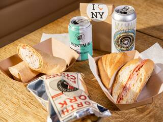 Hyatt Centric Times Square New York T45 Market Lunch Spread