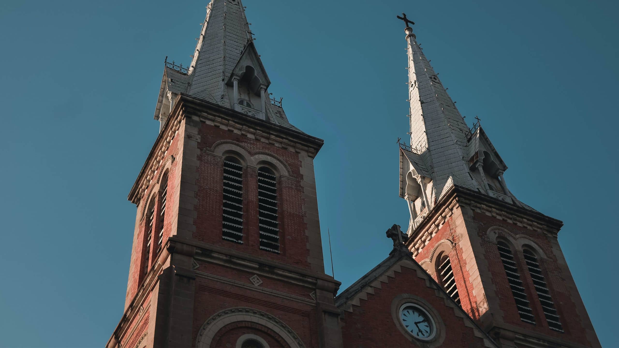 Park Hyatt Saigon Notre Dame Cathedral Basilica Of Saigon Minerets