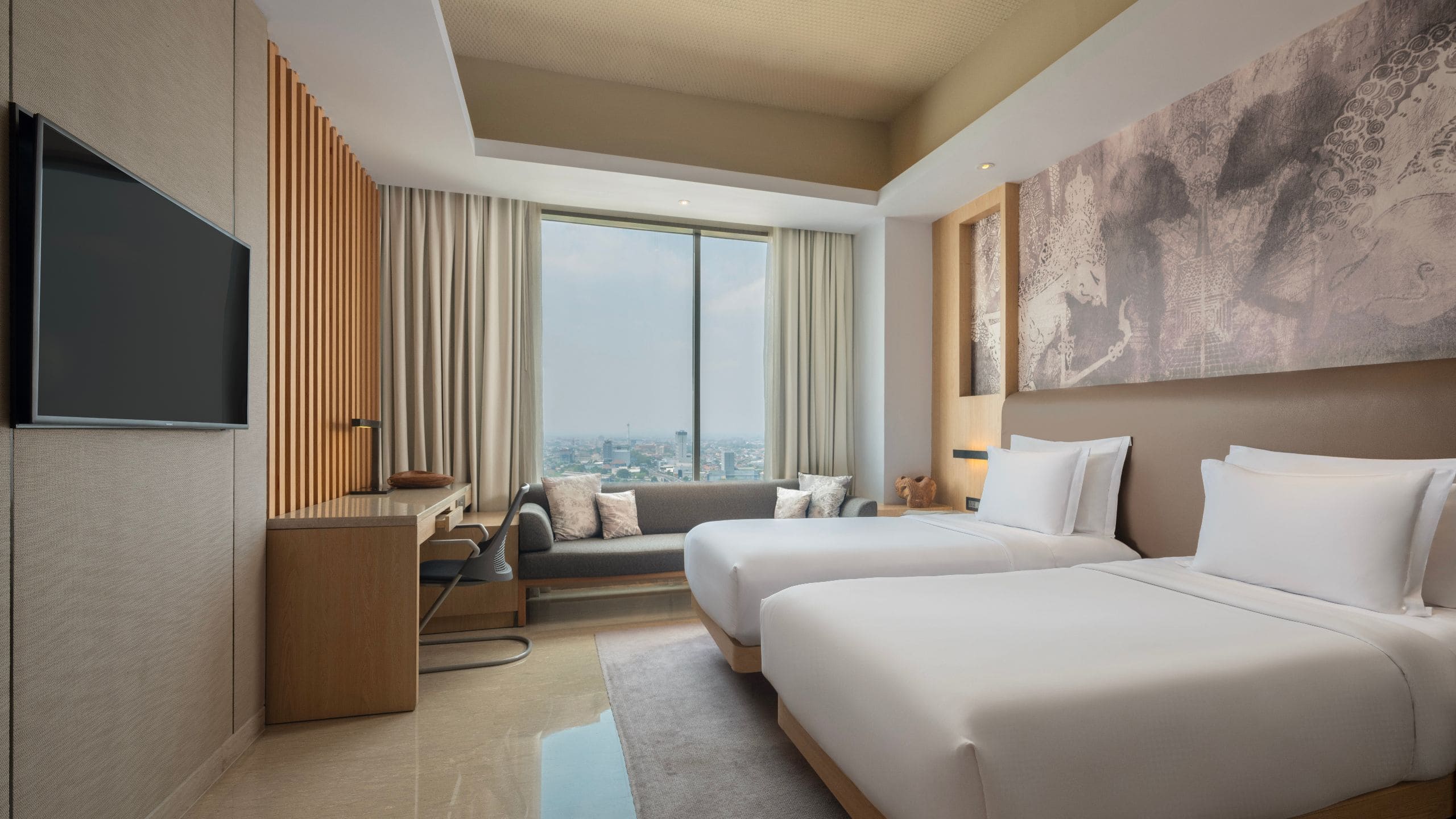 Alila Solo Two Twin Beds Guestroom