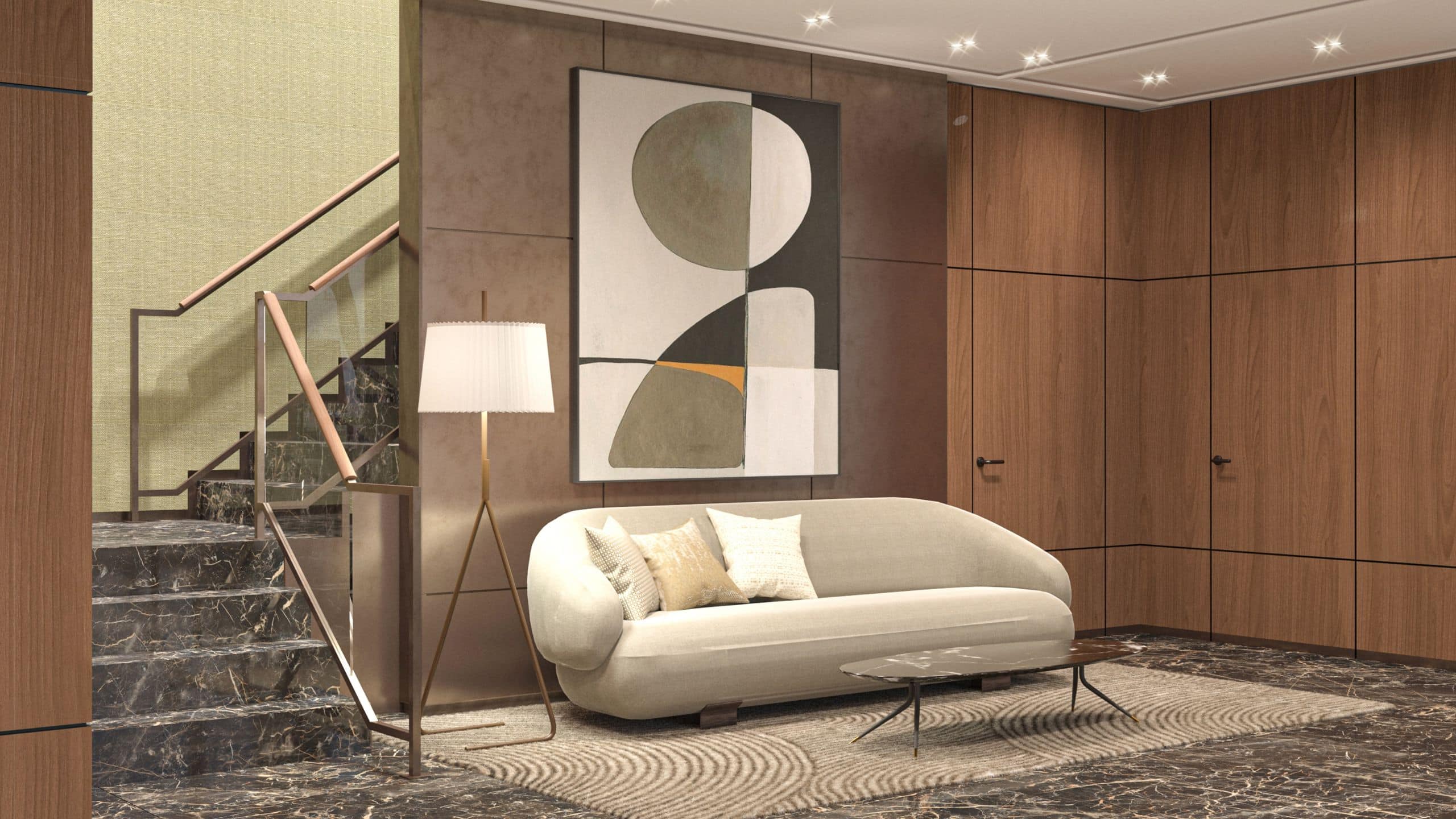 Kennedy 89 Lobby Couch Seating
