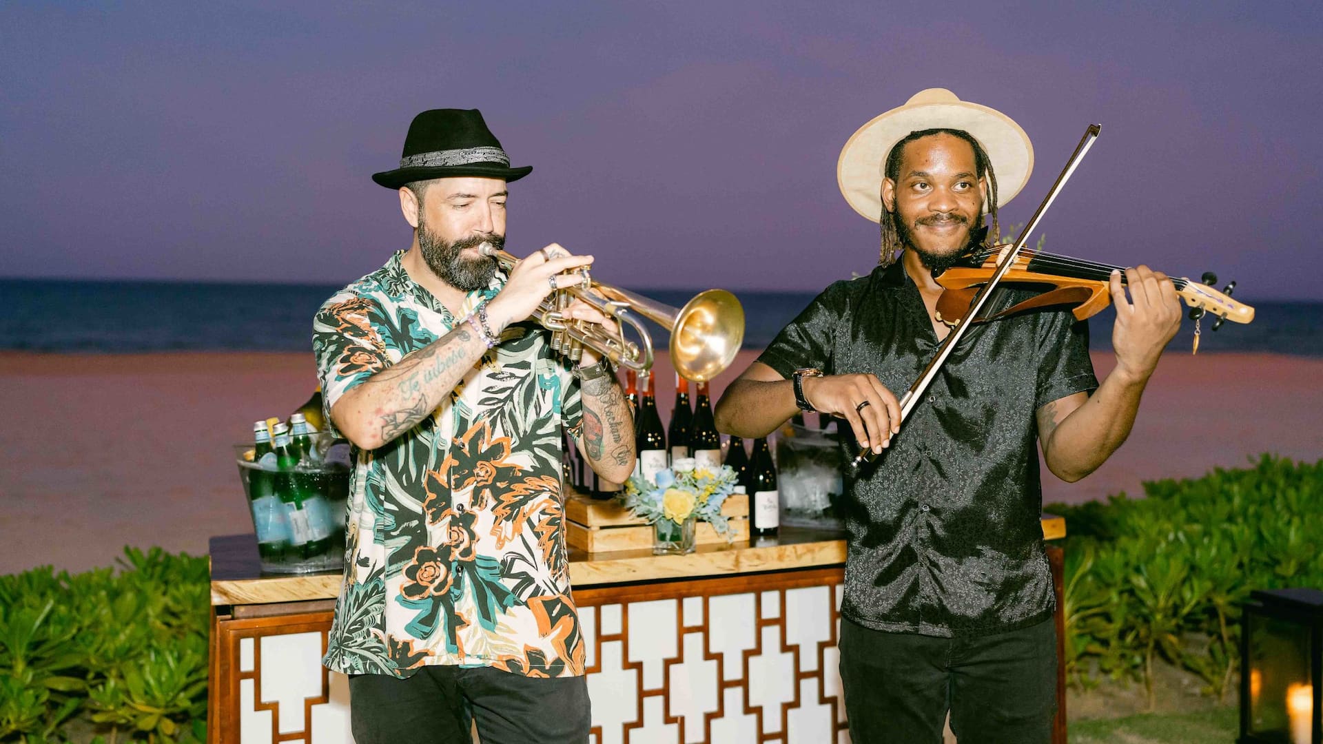 Hyatt Regency Danang Resort and Spa Trumpet Musical Entertainment