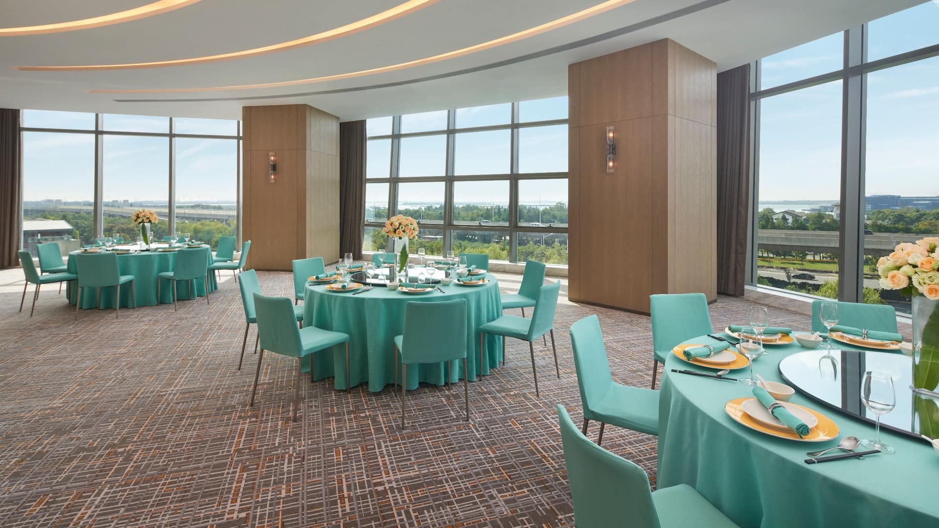 Hyatt Regency Changshu Kuncheng Lake Salonvii Banquet Setup