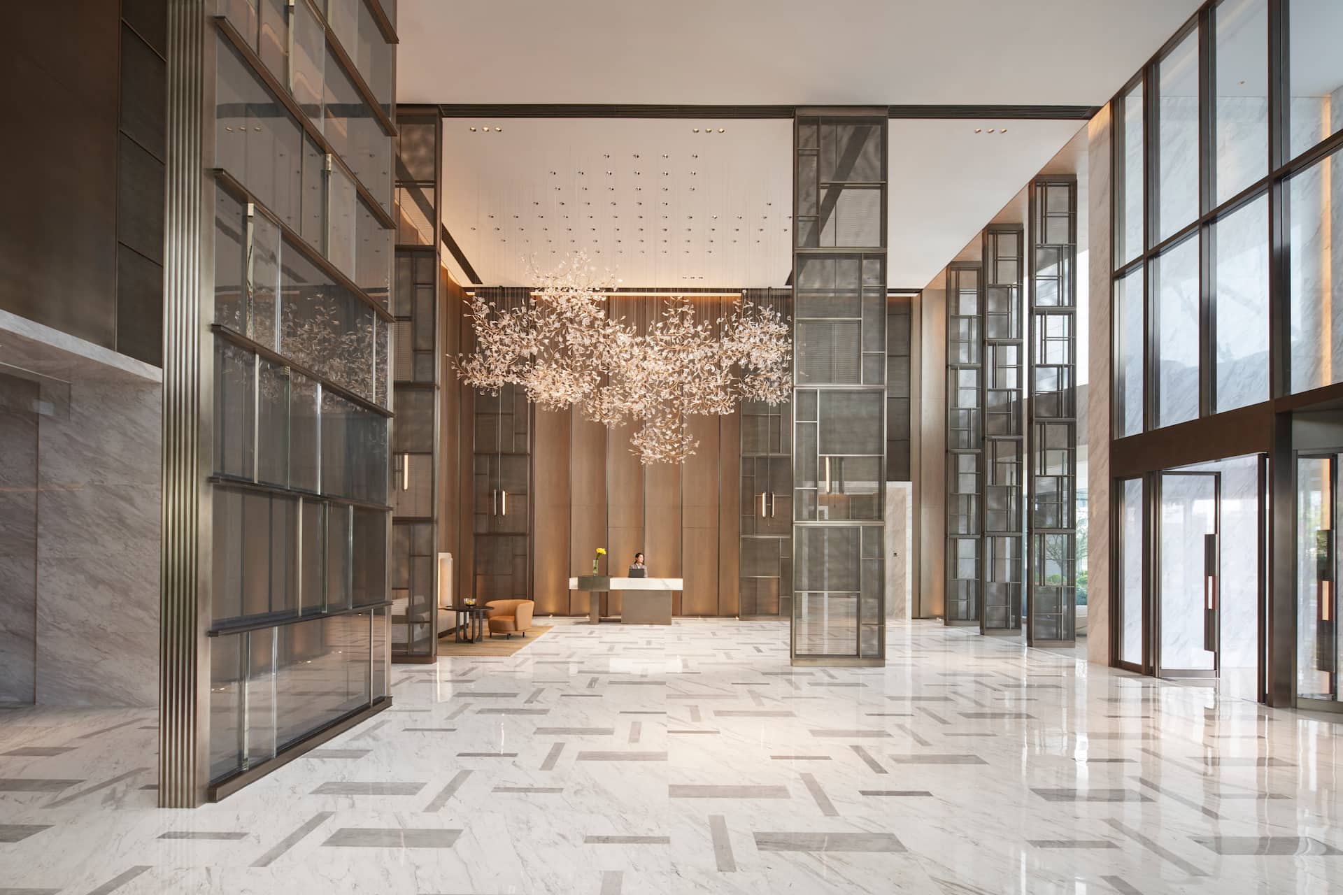 Hyatt Regency Changshu Kuncheng Lake Arrival Lobby Concierge
