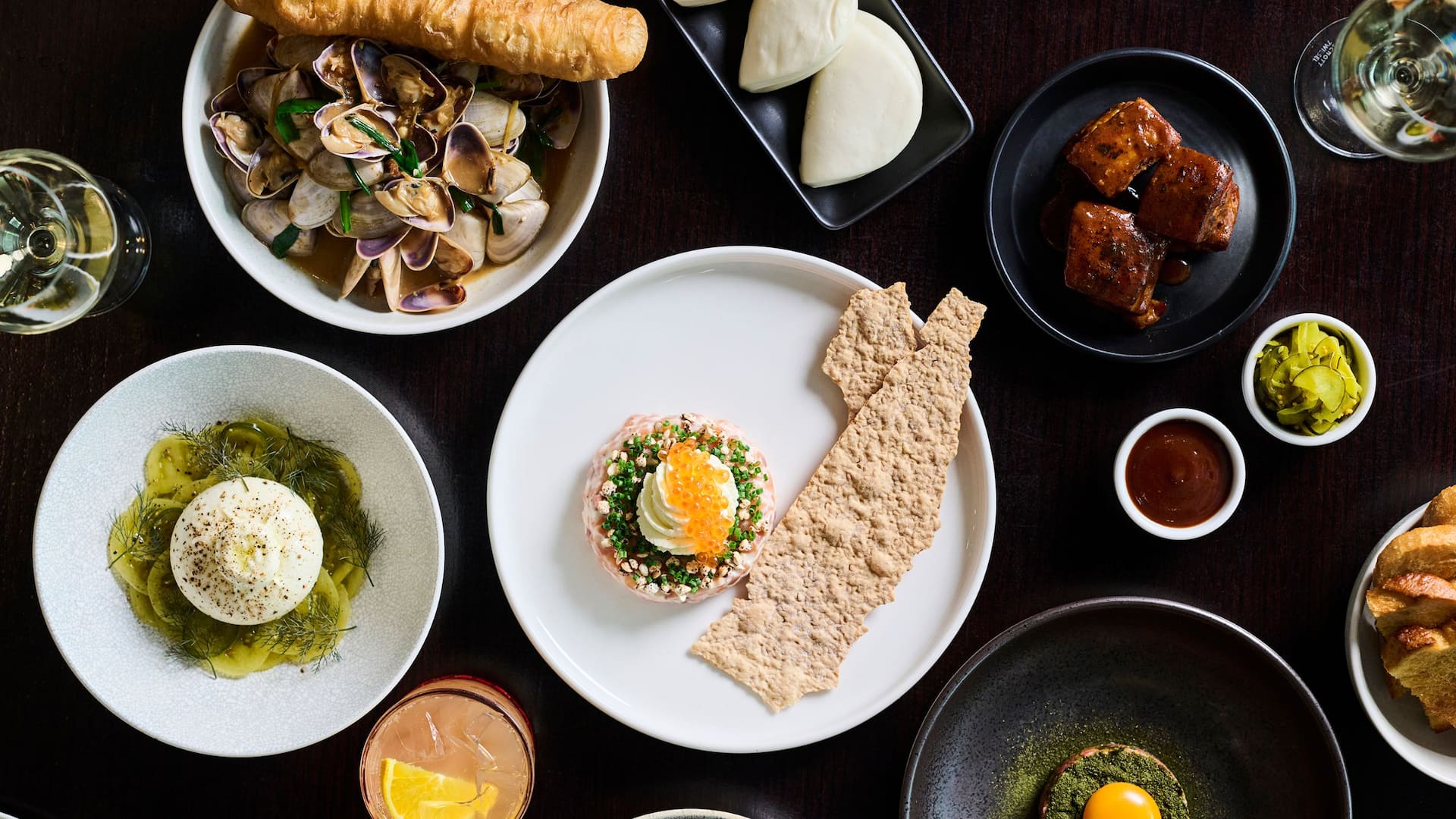 Grand Hyatt Melbourne Collins Kitchen Entrees Landscape