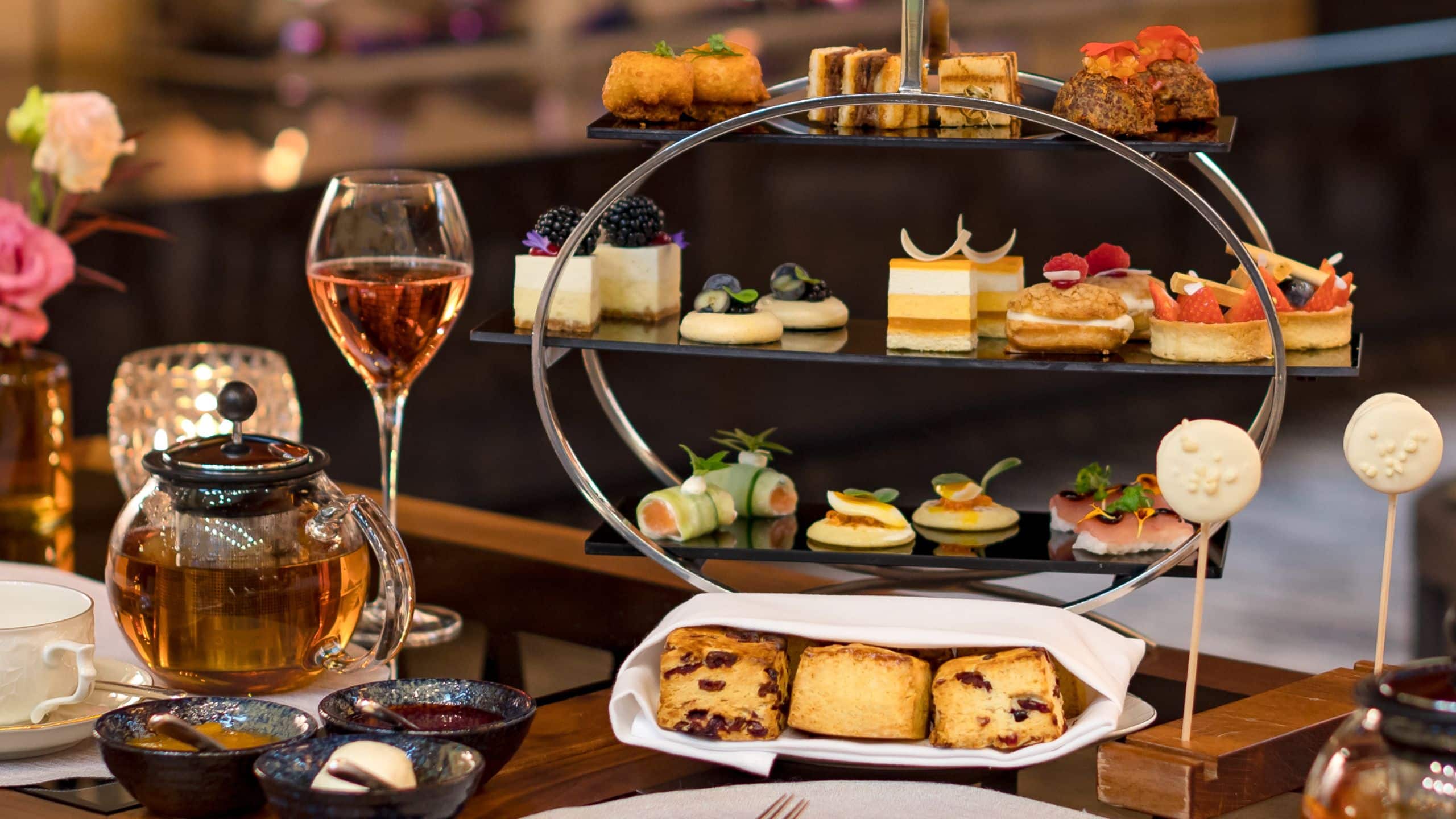 Park Hyatt Zurich Lobby Lounge Afternoon Tea