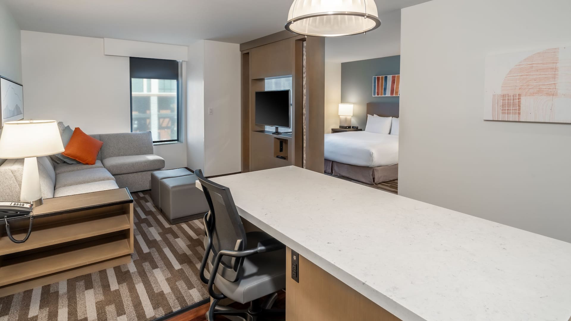 Hyatt House Salt Lake City/Downtown Accessible King Bed Studio Suite With Kitchen