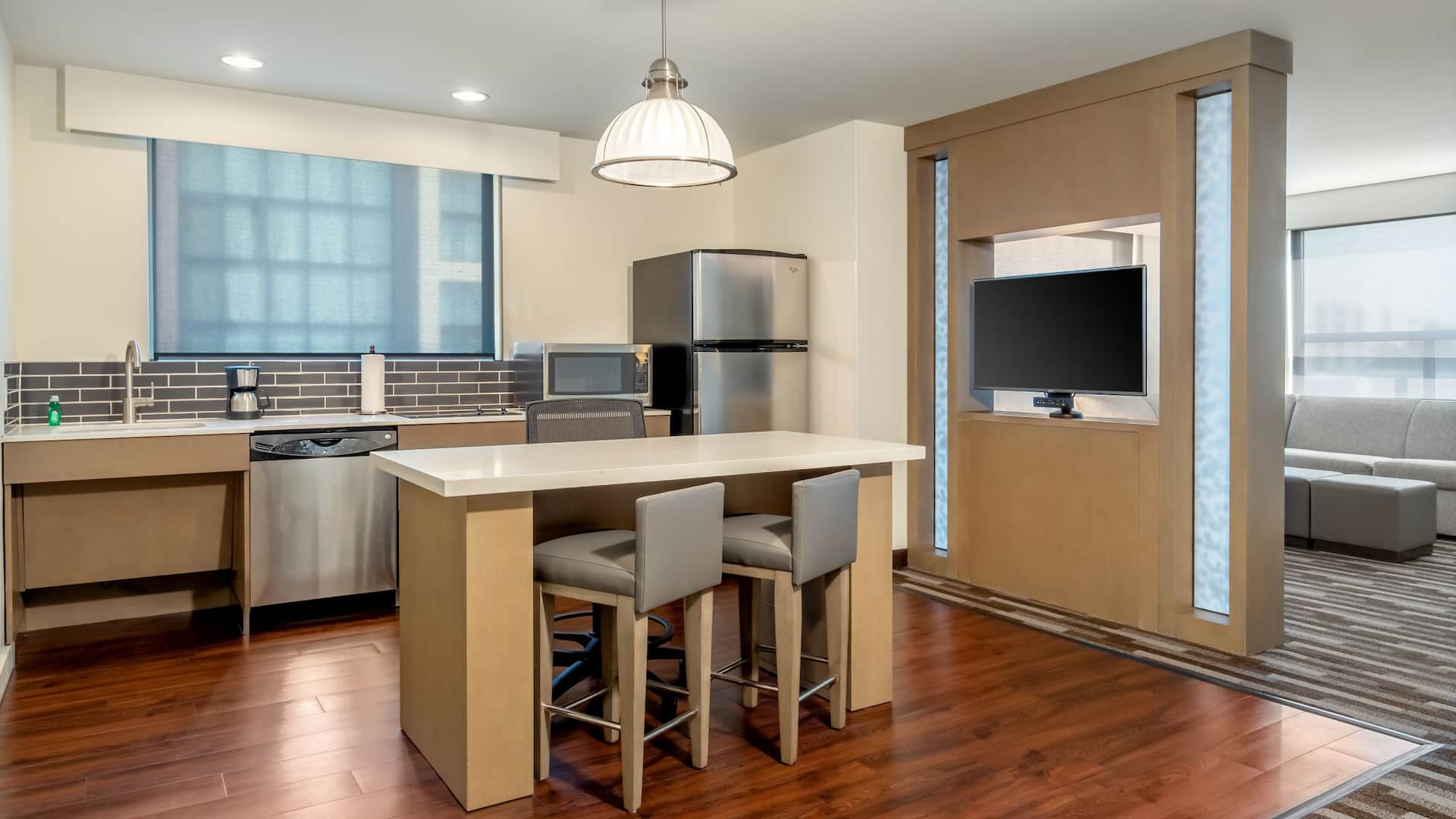 Hyatt House Salt Lake City/Downtown Accessible One Bedroom Suite Two Queen Beds