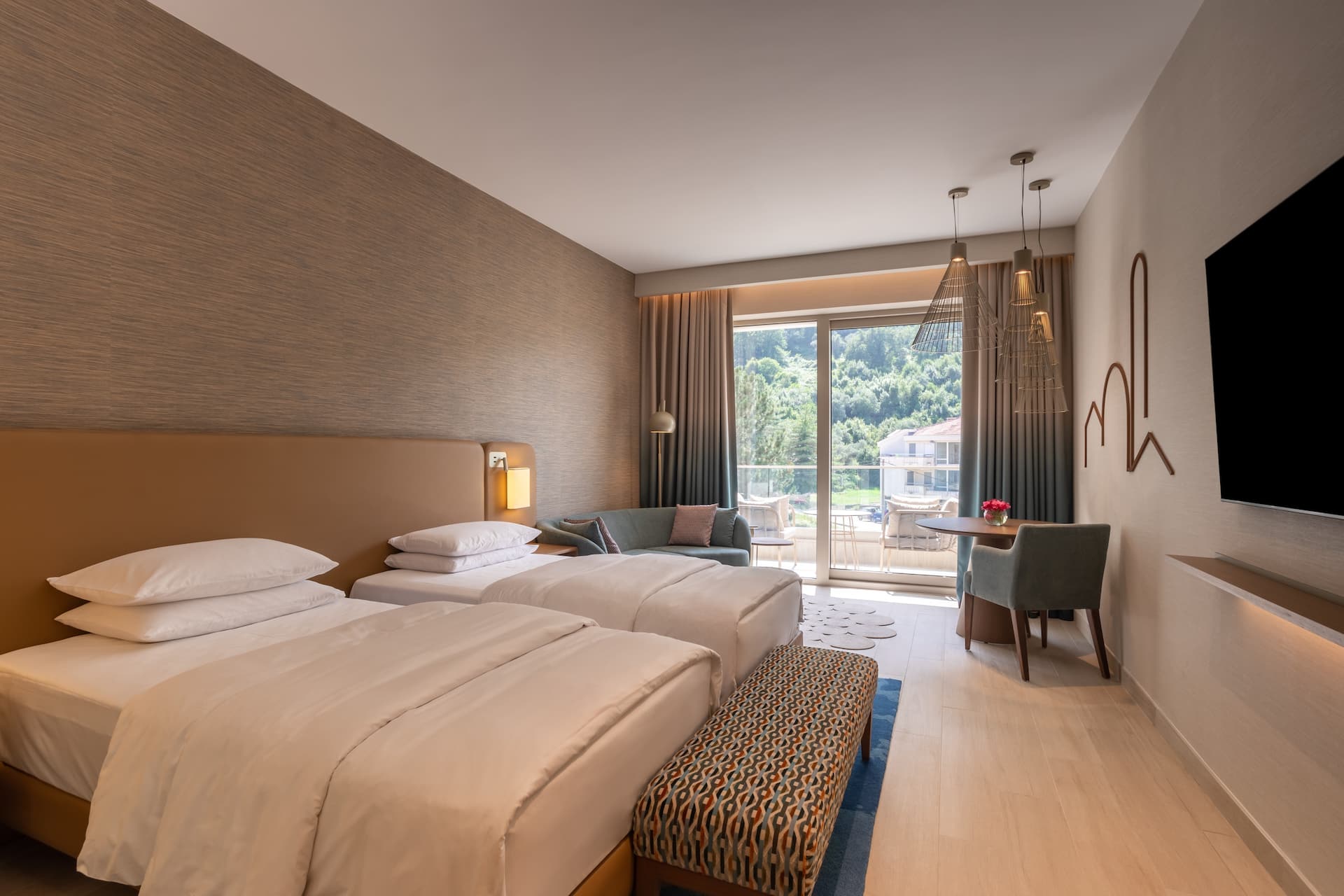 Hyatt Regency Kotor Bay Resort Two Twin Beds Premium Beds