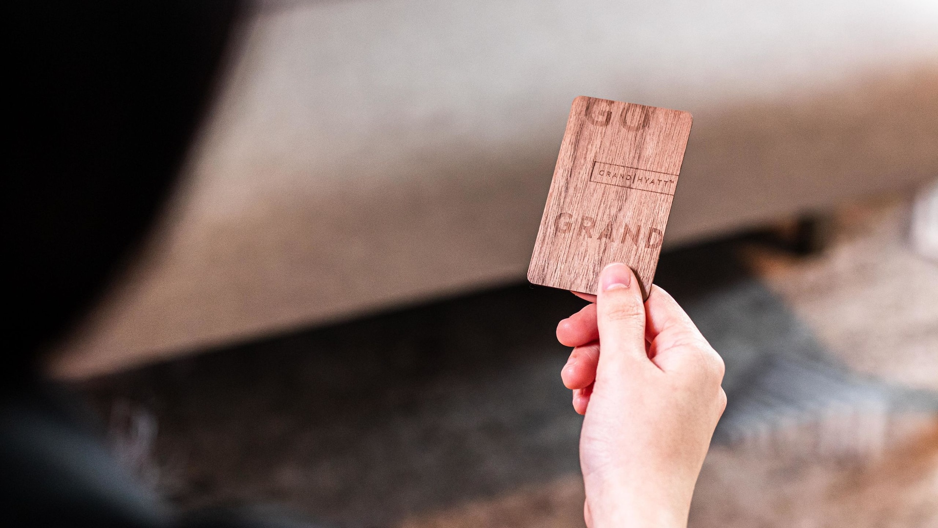 Grand Hyatt Jakarta Wooden Keycard View