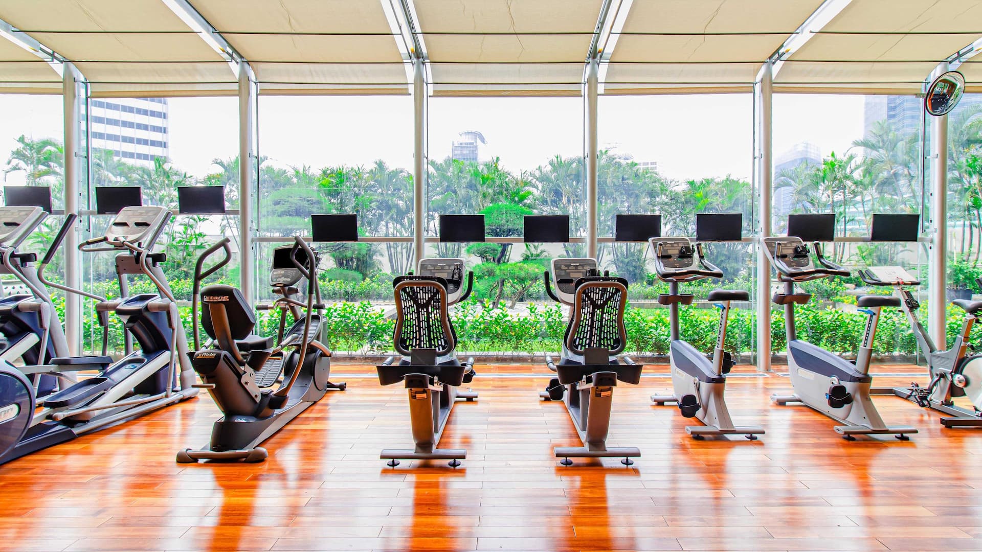 Grand Hyatt Jakarta Club Olympus Gym Layout