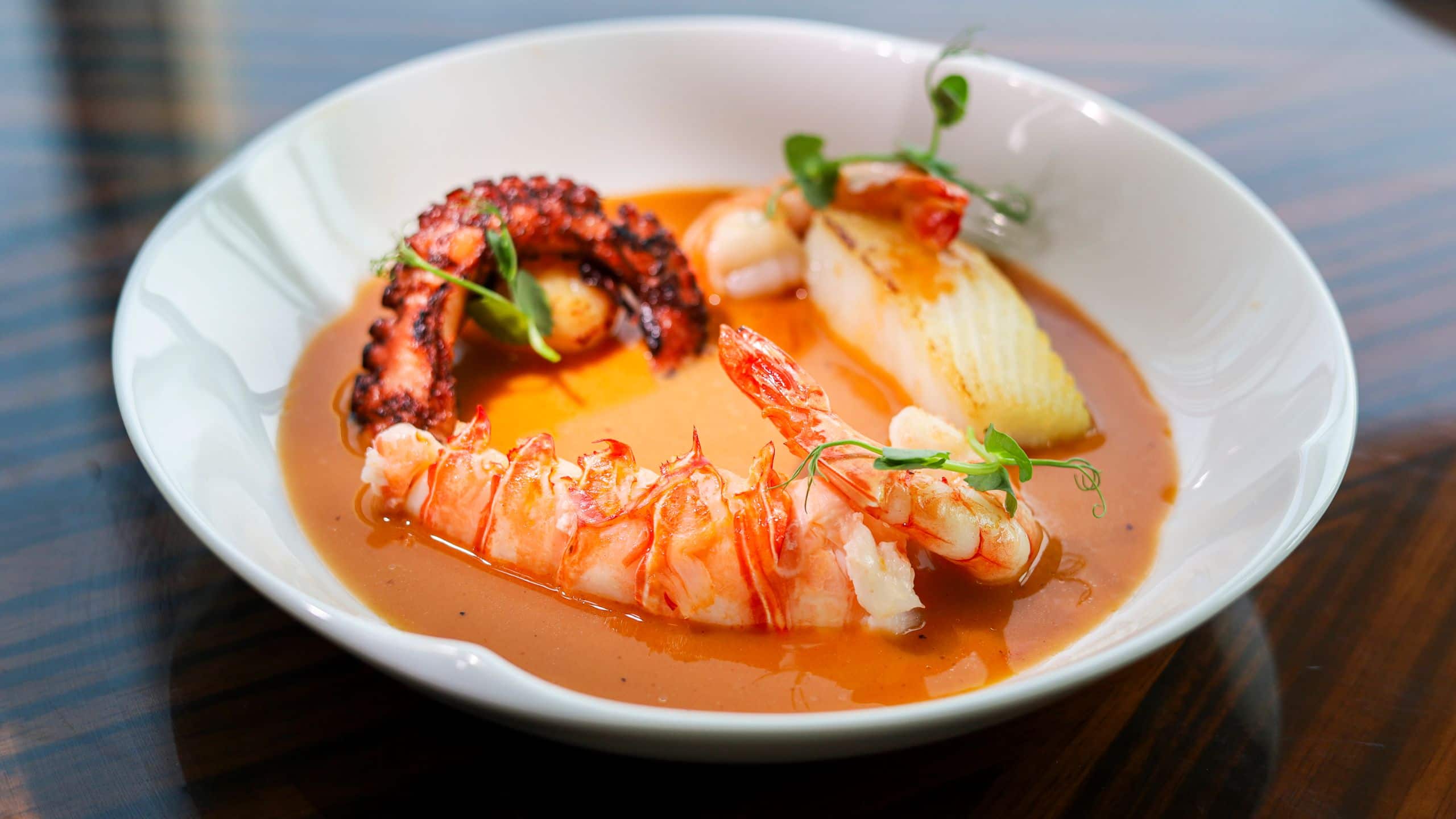 Park Hyatt Jakarta Dining Room A La Carte Italian Prawn