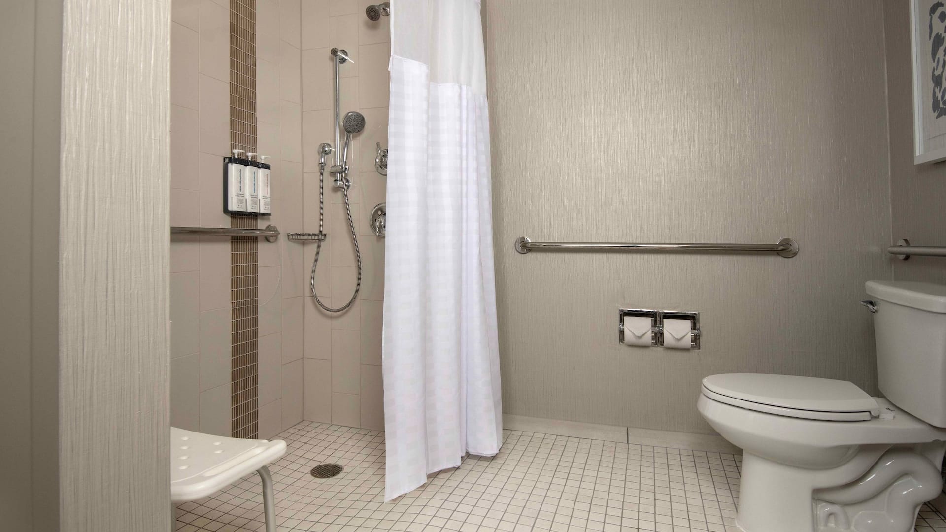 5/7 Hyatt Place Denver Tech Center ADA Roll-In Shower