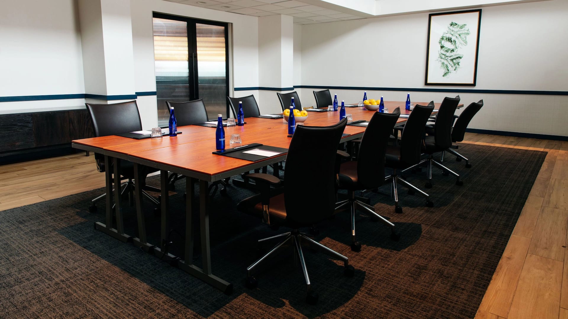3 of 4 Hyatt Regency Boston / Cambridge Remington Meeting Room Boardroom Setup