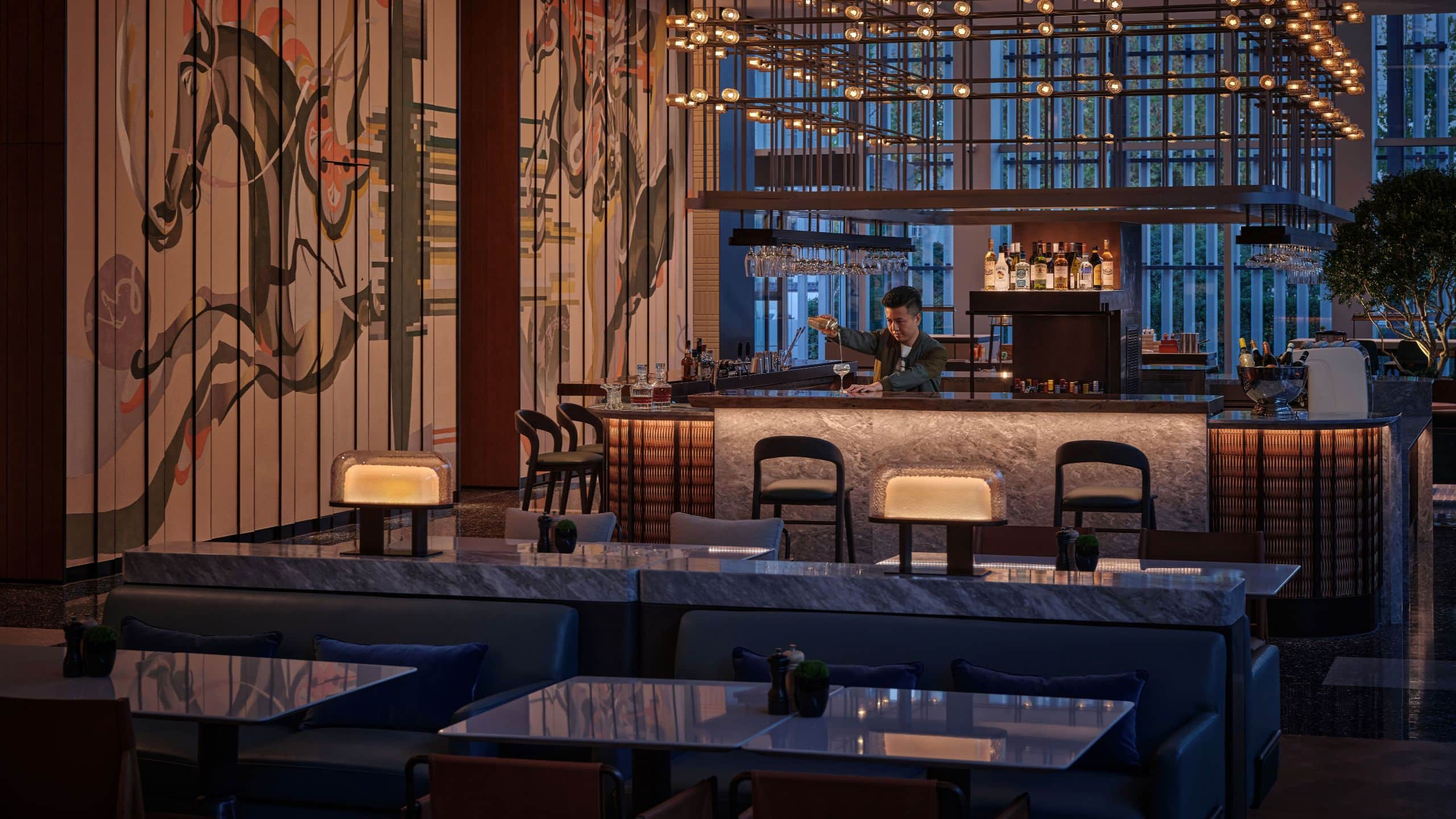 3 of 7 Hyatt Centric Gaoxin Xi’an Lobby Bar