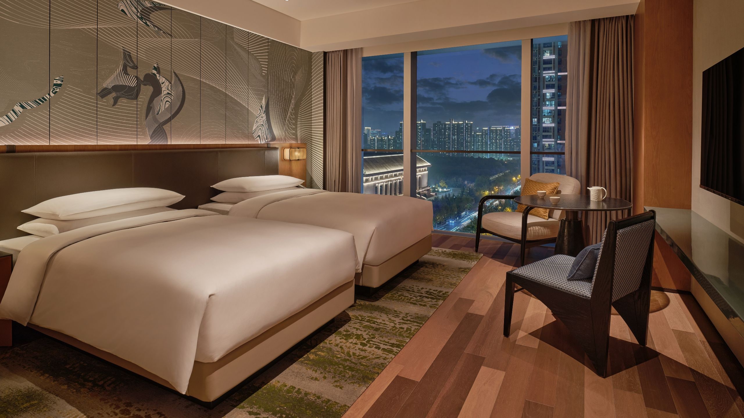 1 из 2 Hyatt Centric Gaoxin Xi’an Two Twin Beds City View