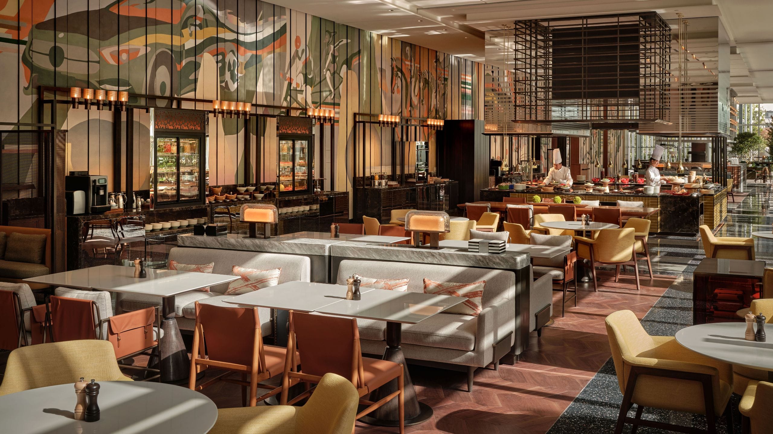 Hyatt Centric Gaoxin Xi’an Zhangba No 2 Restaurant Open Kitchen