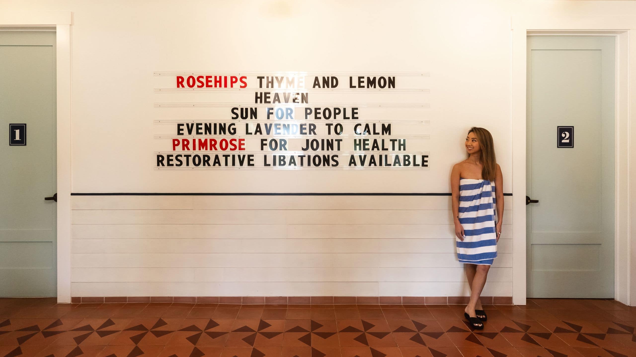 Calistoga Motor Lodge & Spa Moonacre Spa Whimsy Guest