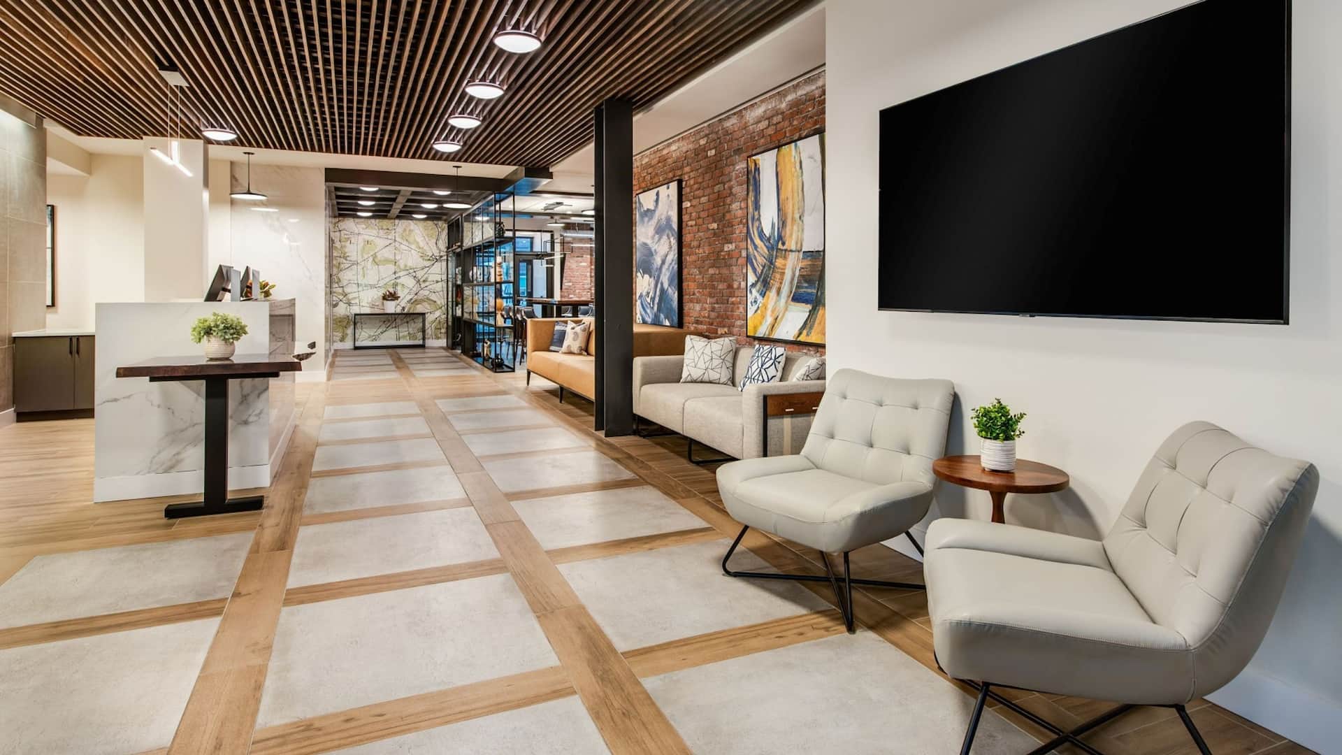 Hyatt Place Newark / Main Street Main Lobby Seating
