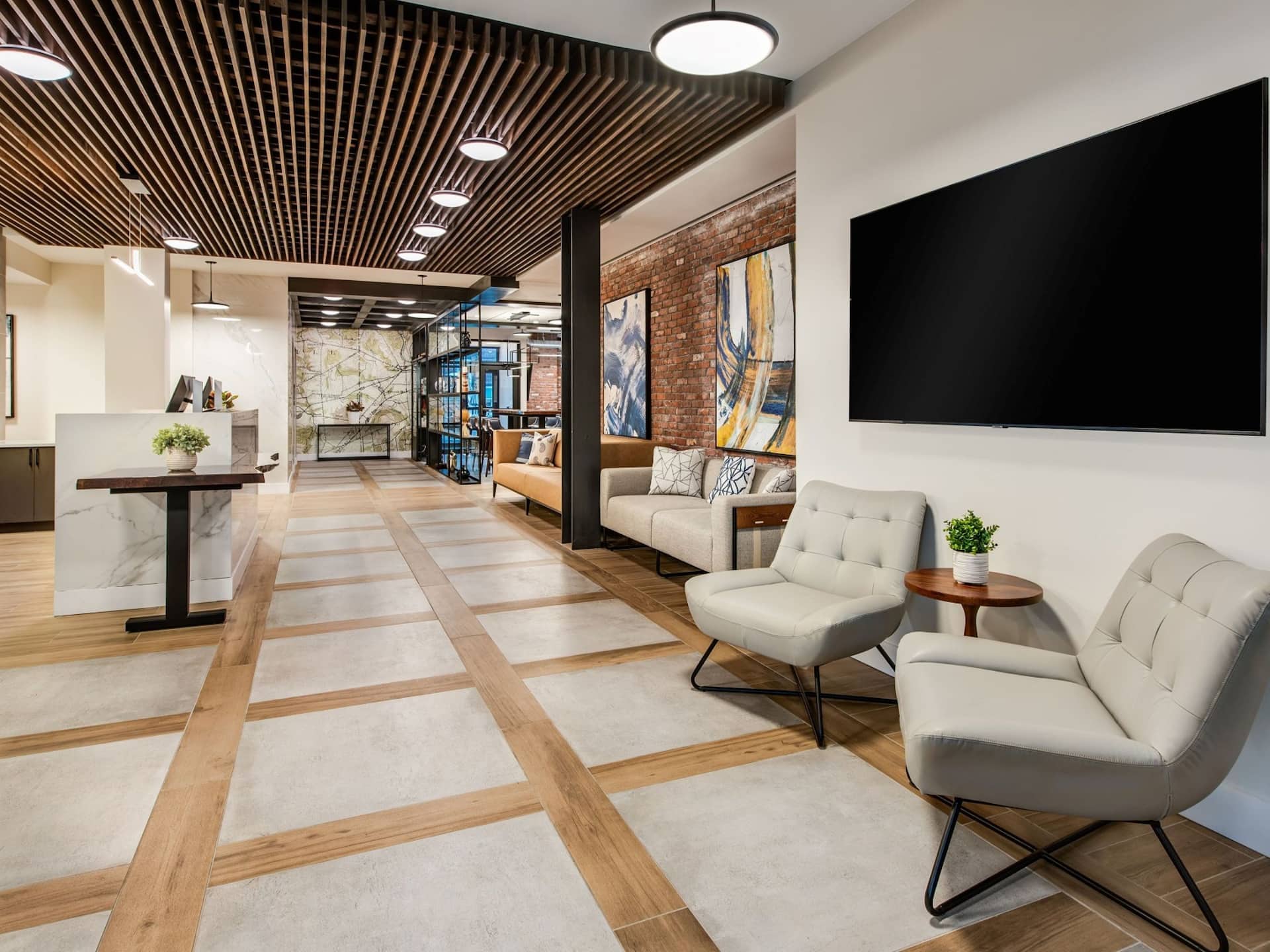 Hyatt Place Newark / Main Street Main Lobby Seating