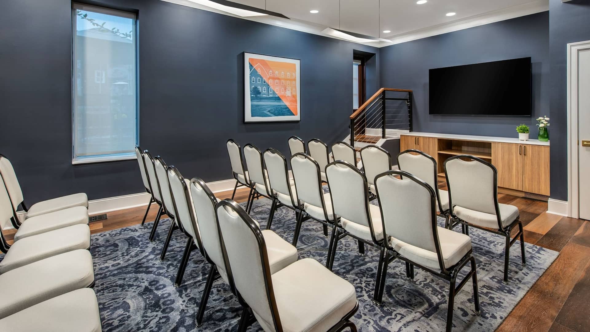 Hyatt Place Newark / Main Street Meeting Room Theater Setup