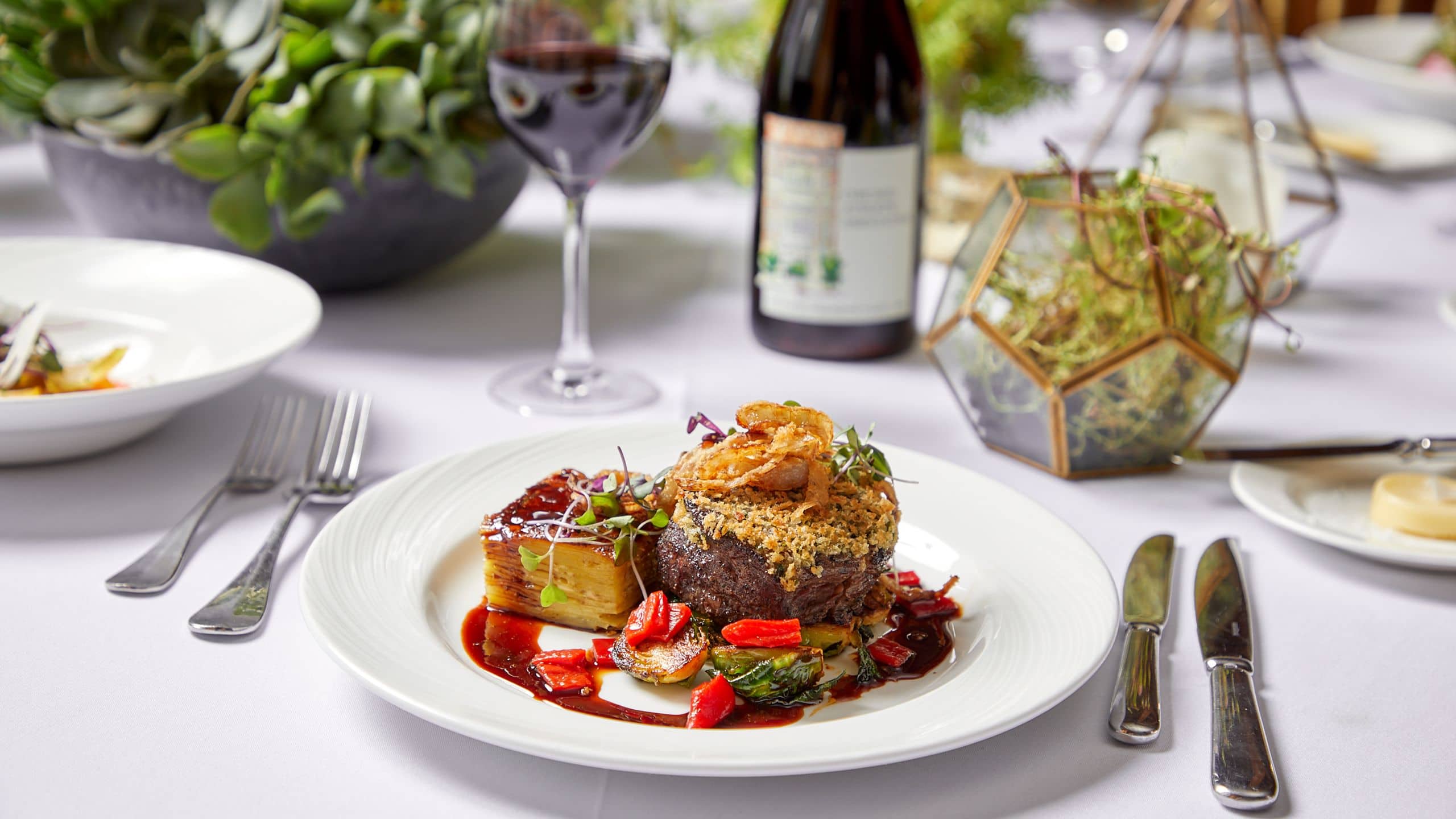 Chicago Athletic Association Beef Tenderloin Au Poivre