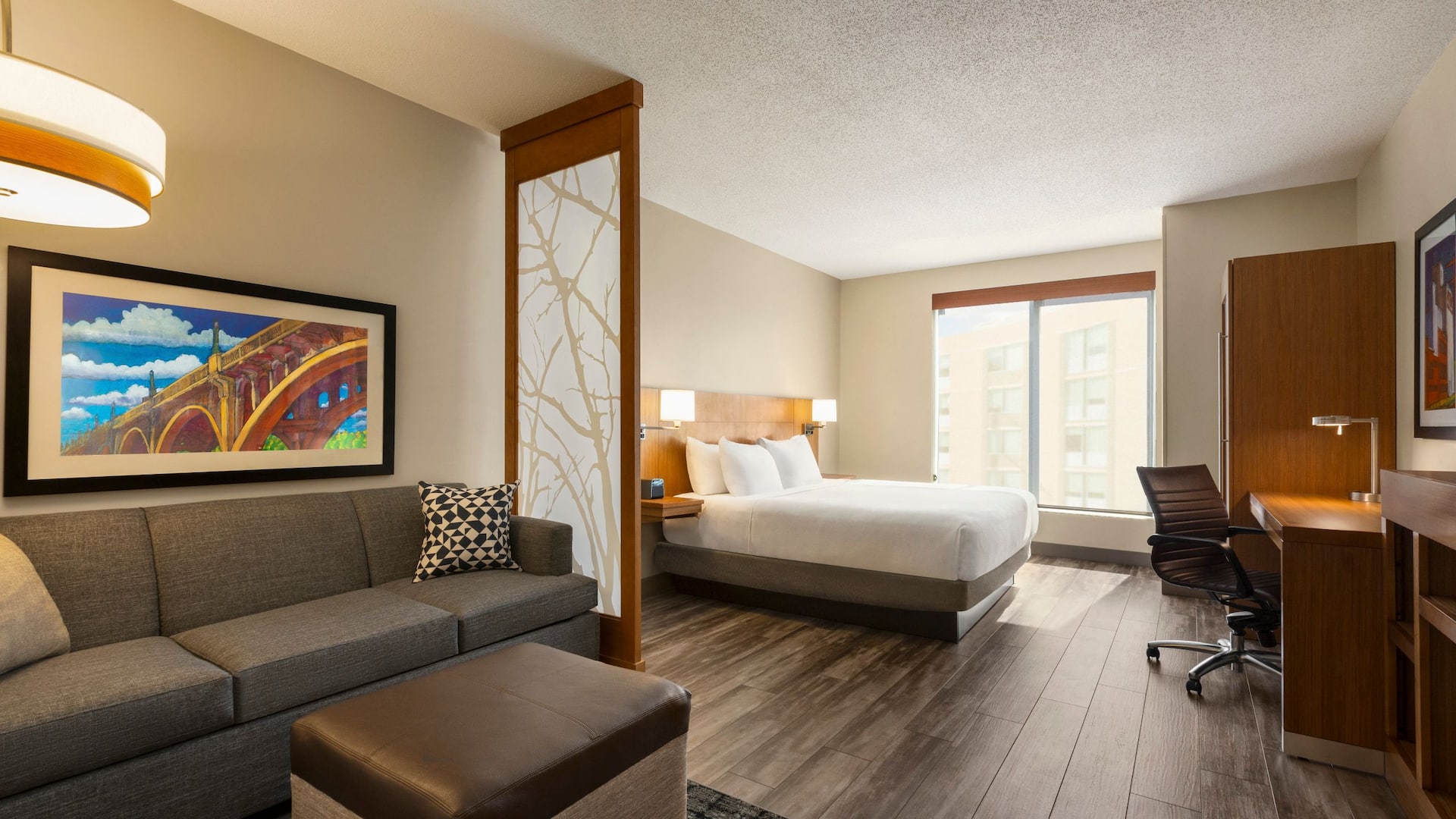 Hyatt Place Columbia/Downtown/The Vista King Bed One Bedroom Suite Full
